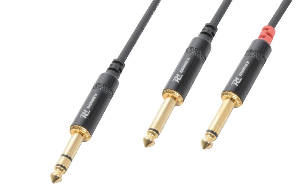 PD Connex CX76-3 Klinke 6.3 mm, male - Klinke 6.3 mm, male 3 m