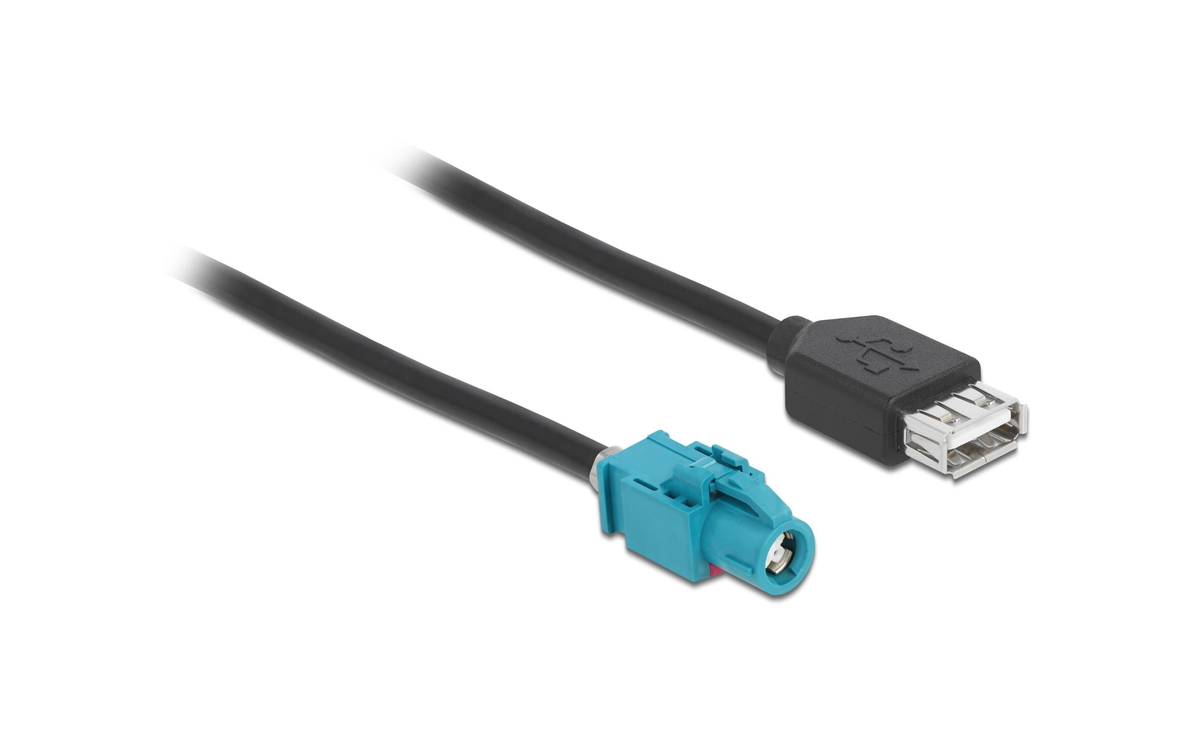 Delock USB-Kabel HSD Z (f-f) Spezial - USB A 1 m