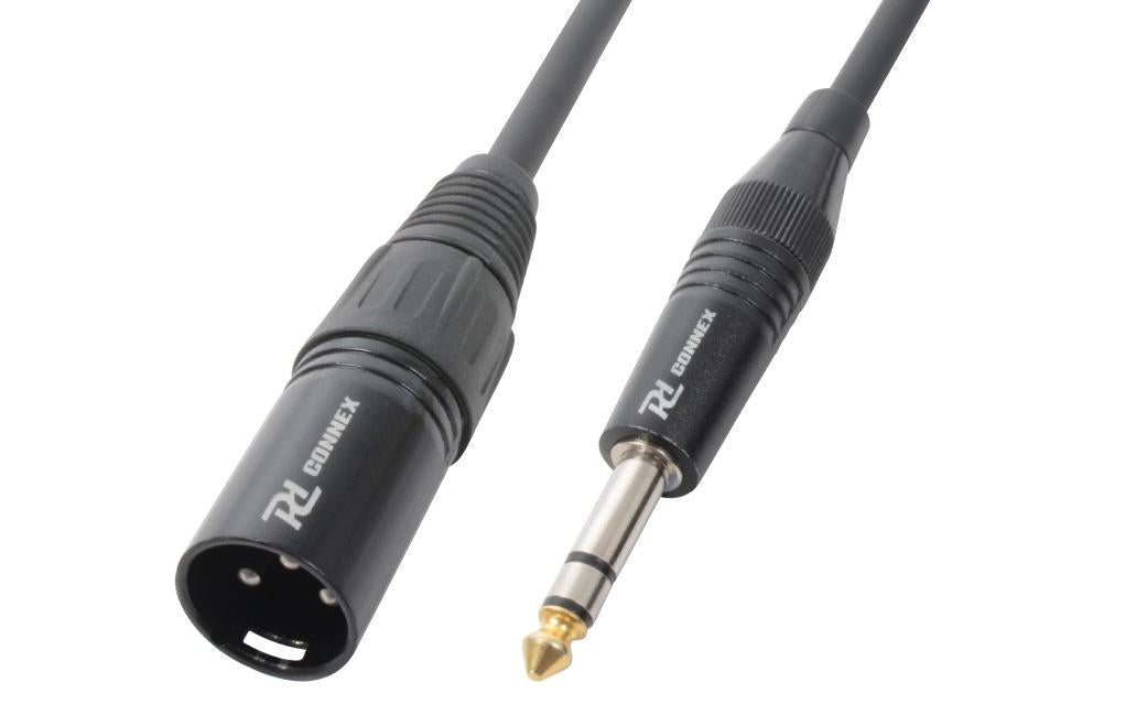 PD Connex CX139 XLR 3 Pole, male - Klinke 6.3 mm, male 0.15 m