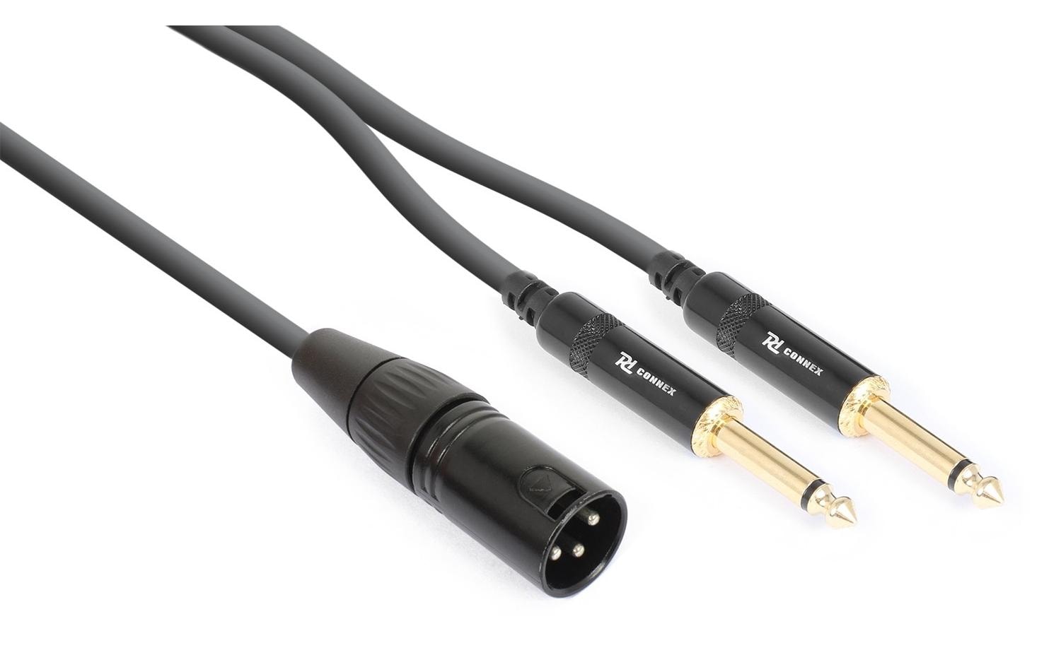 PD Connex CX56-3 XLR 3 Pole, male - Klinke 6.3 mm, male 3 m