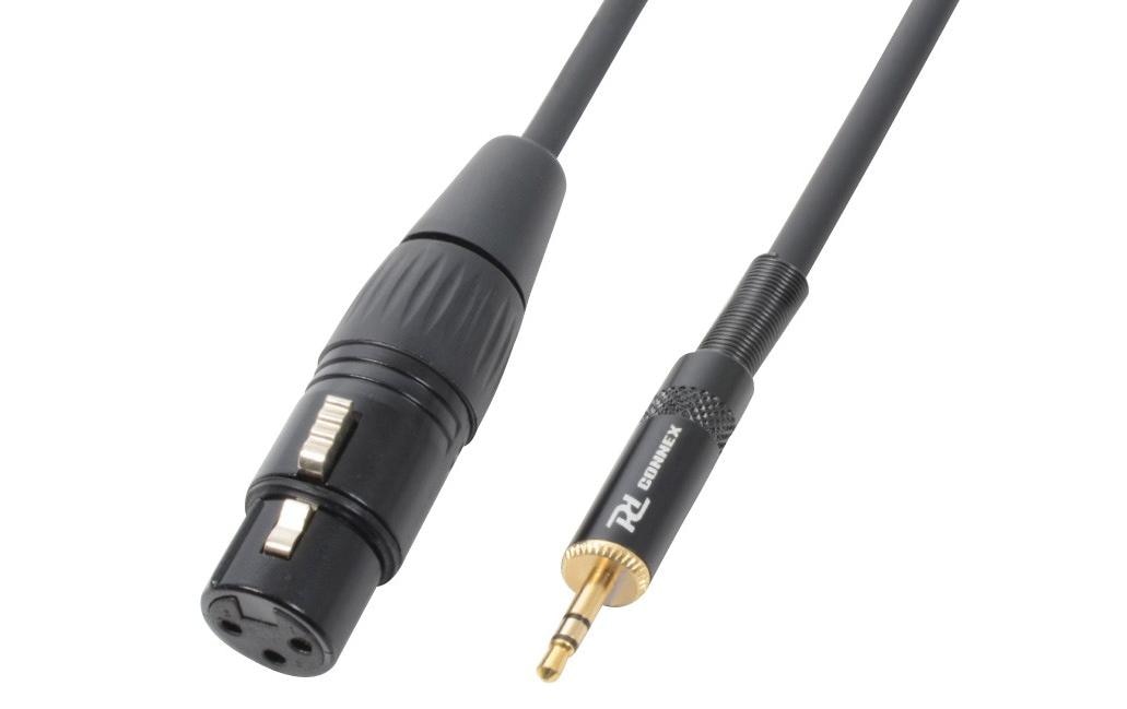 PD Connex CX50-05 XLR 3 Pole, female - Klinke 3.5 mm, male 0.5 m