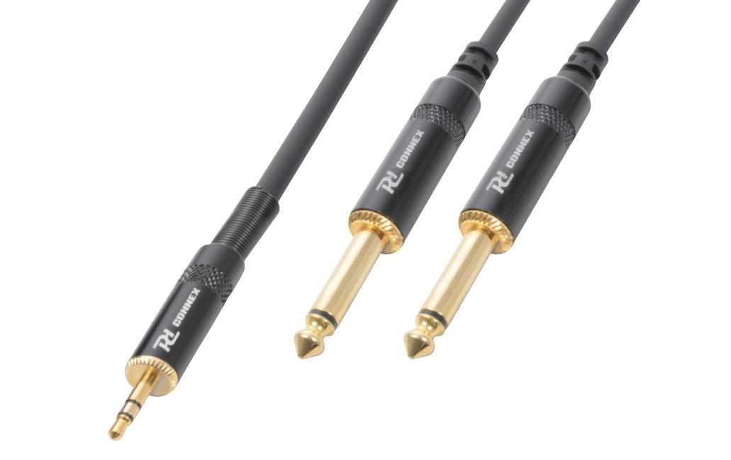 PD Connex Audio-Kabel CX86-1 3.5 mm Klinke - 6.3 mm Klinke 1.5 m