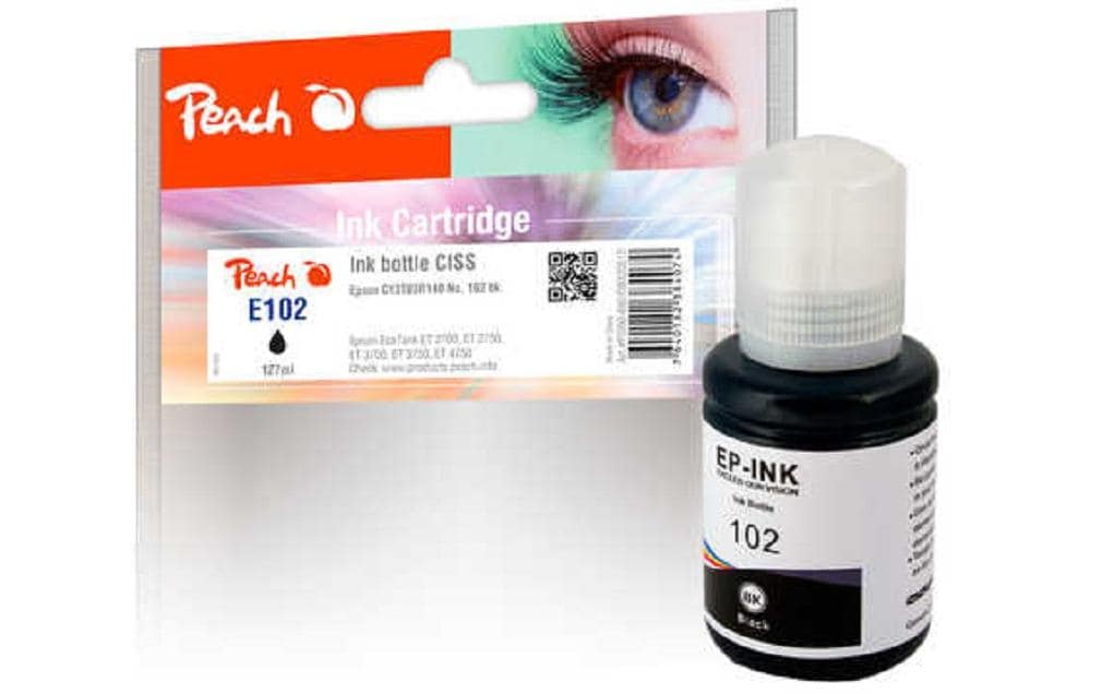 Peach Tinte Epson 102 (C13T03R140) Black