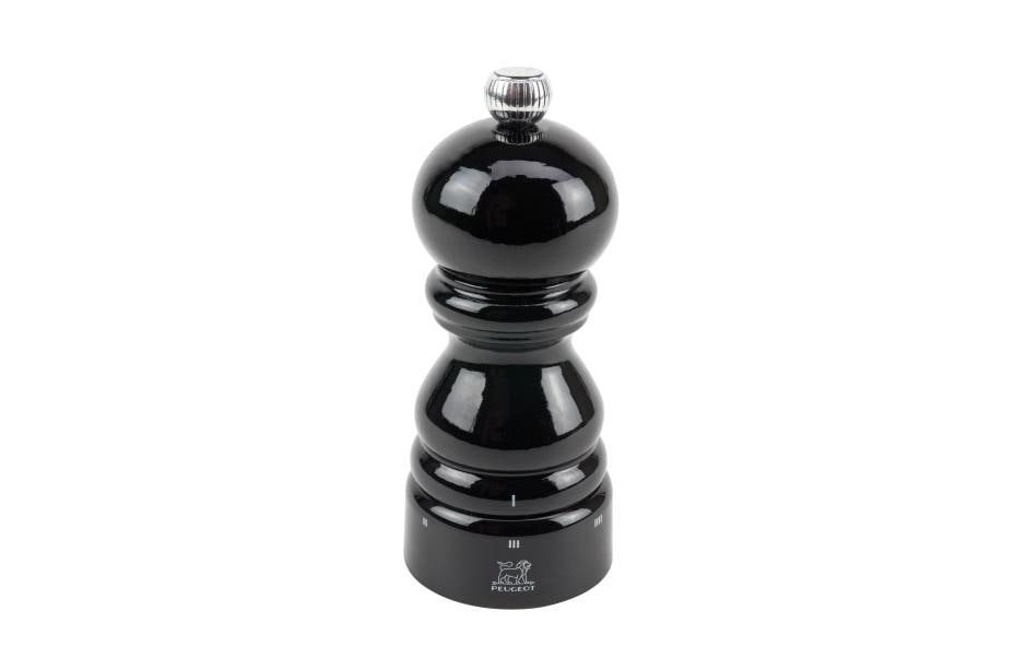 Peugeot Pfeffermühle Paris 12 cm, Schwarz glanz