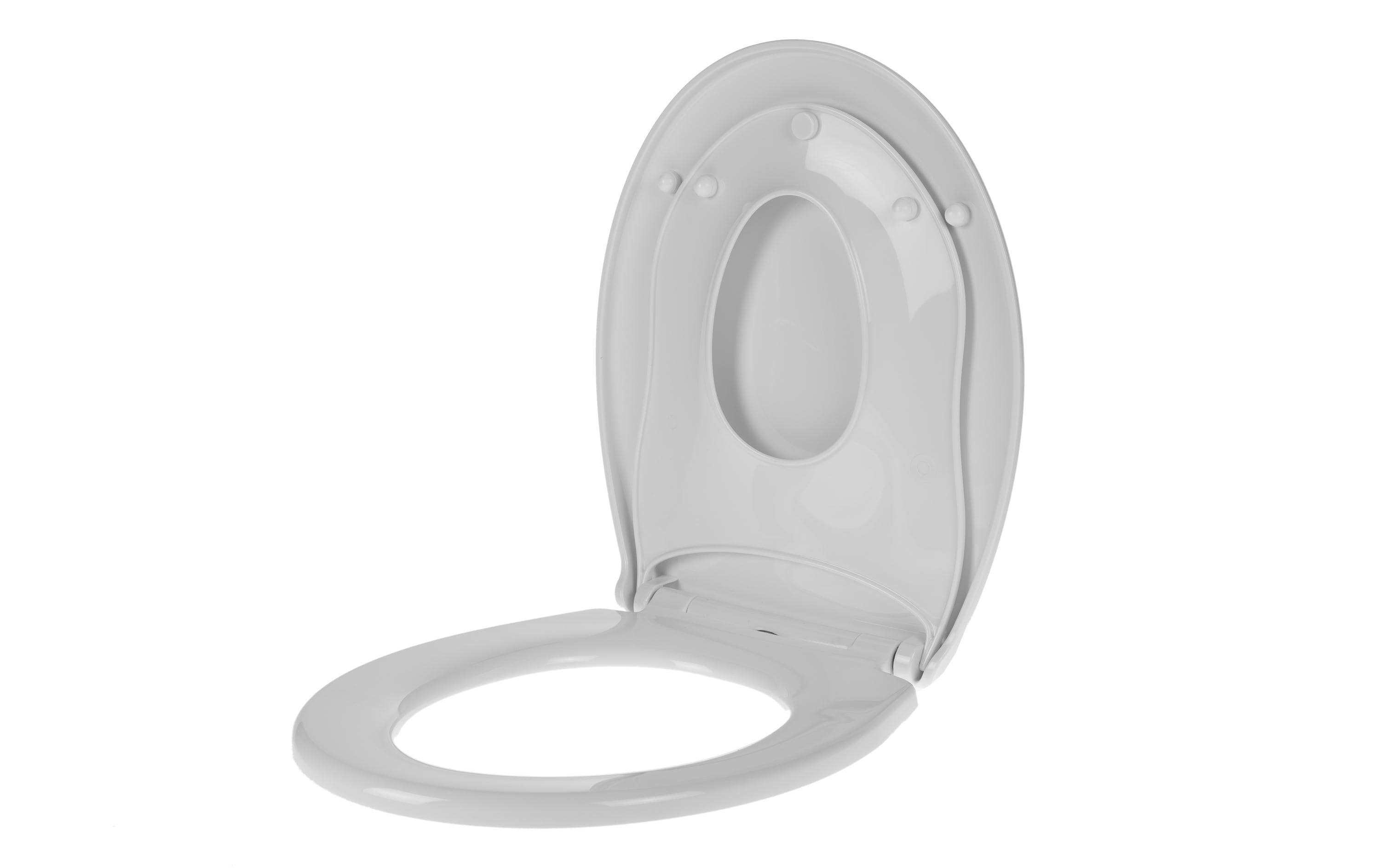 diaqua® Toilettensitz Tino Family mit Kindersitzeinlage, Weiss