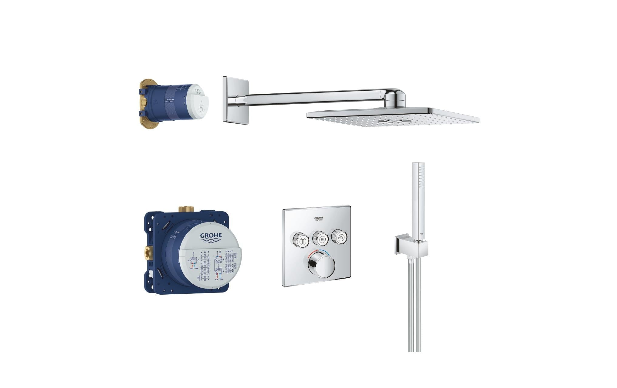 GROHE Duschsystem SmartControl Unterputz