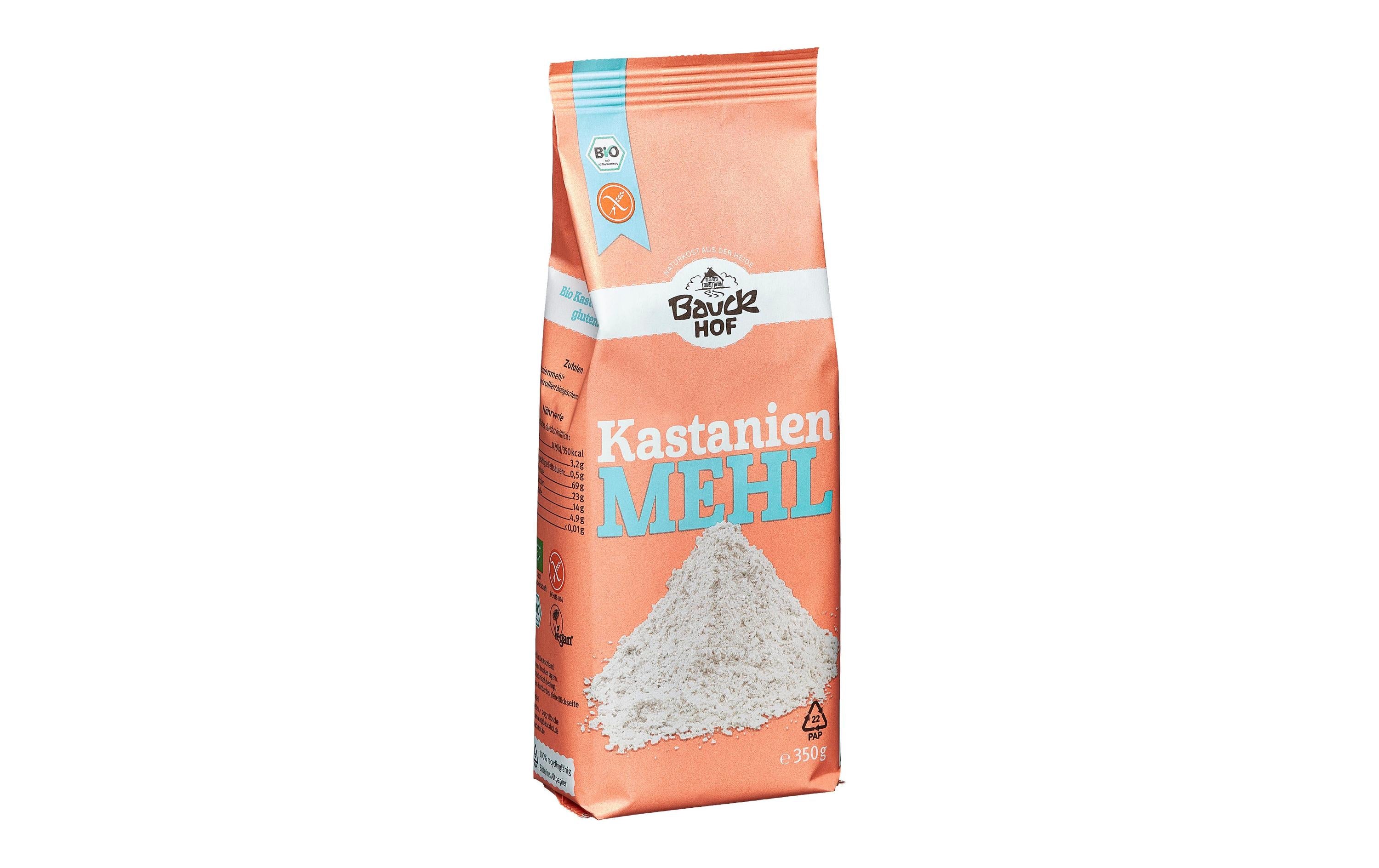 Bauck Mühle Bio  Kastanienmehl glutenfrei 350 g