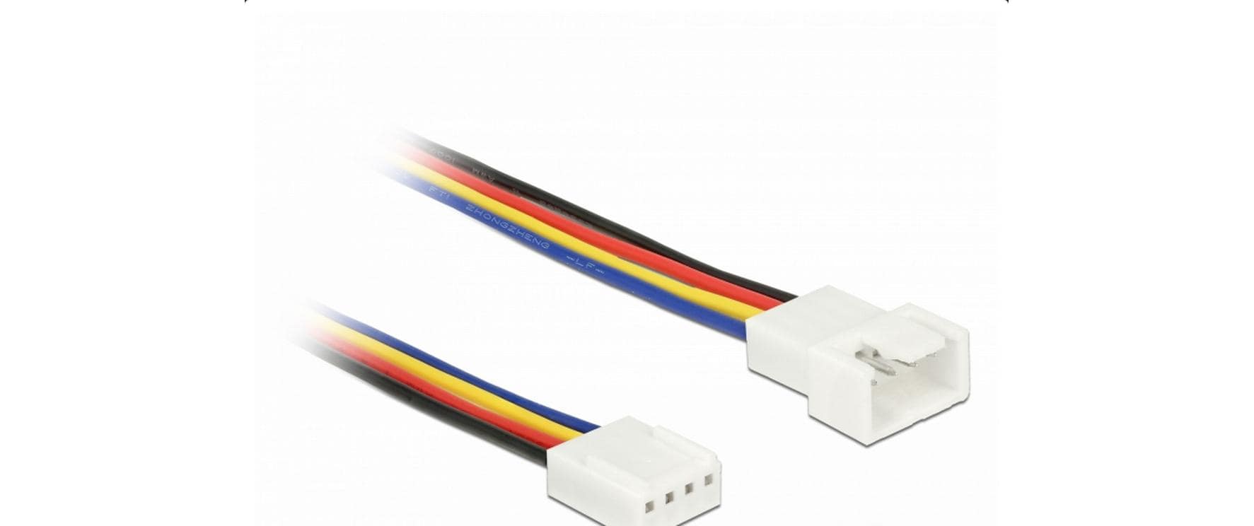 Delock Stromkabel 4Pin PWM für CPU & Gehäuselüfter 30 cm