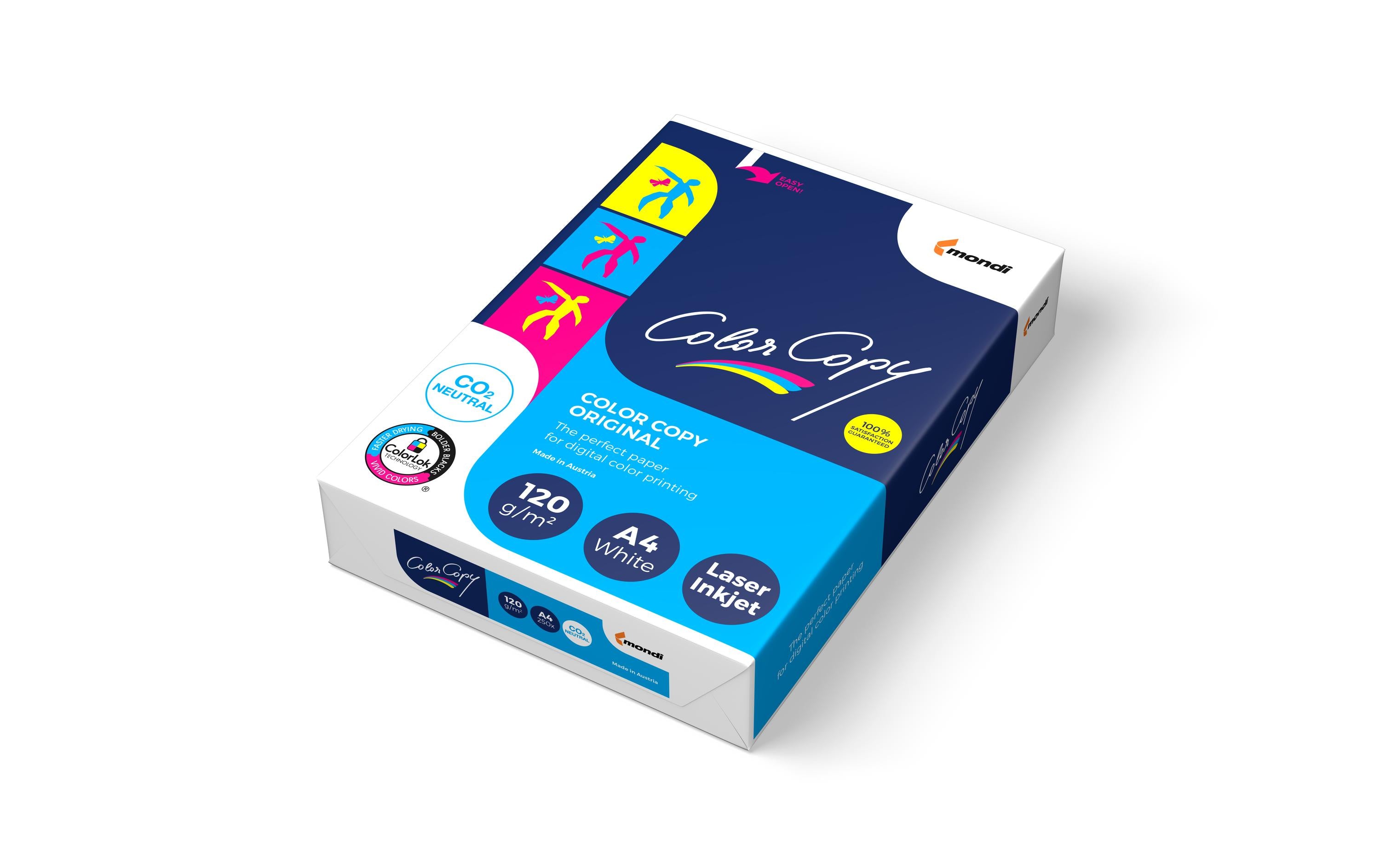 Colorcopy Kopierpapier ColorCopy A4, Hochweiss, 120 g/m², 250 Blatt