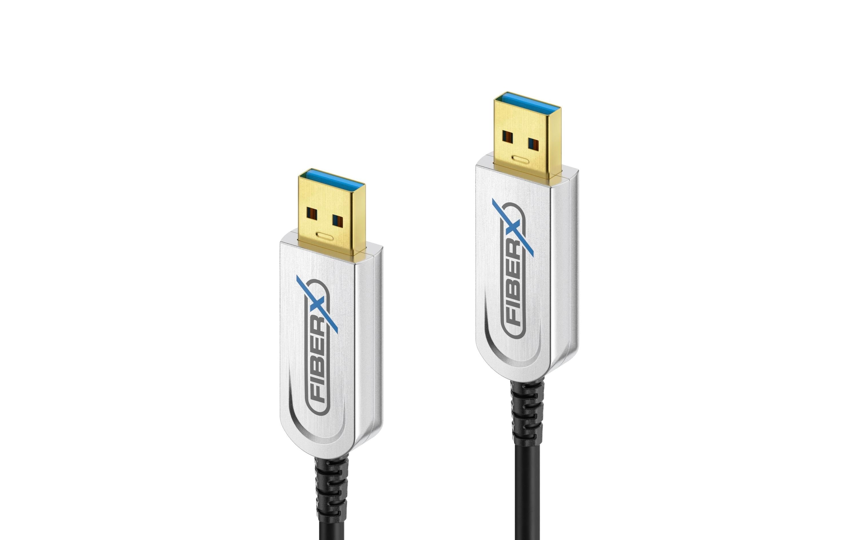 PureLink FiberX USB 3.1-Kabel Gen2, Fiber, 10Gbps USB A - USB A 50 m