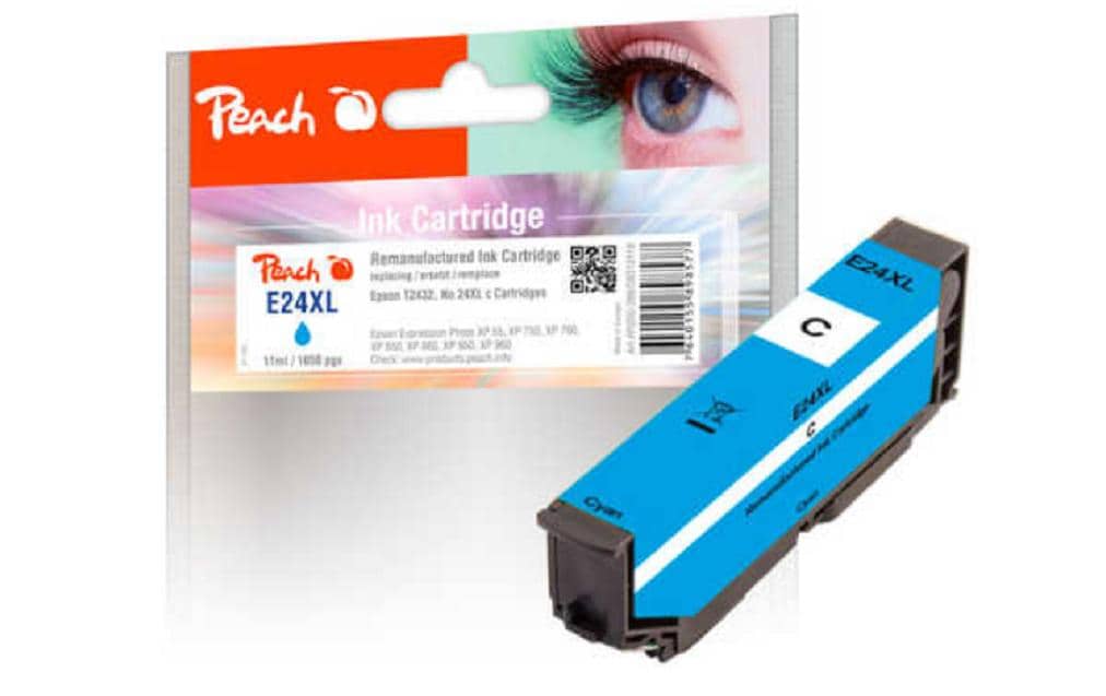 Peach Tinte Epson T2432, No 24XL Cyan