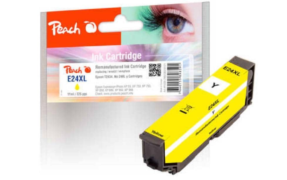 Peach Tinte Epson T2434, No 24XL Yellow