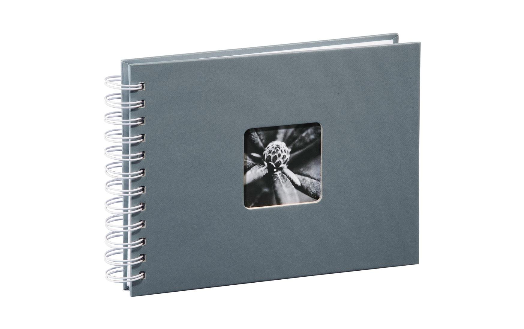 Hama Fotoalbum Fine Art 24 x 17 cm Grau, 50 weisse Seiten