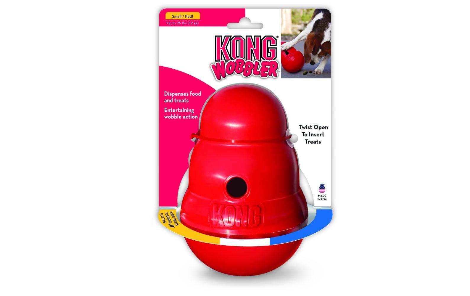 Kong Futterball Wobbler S, 16 cm
