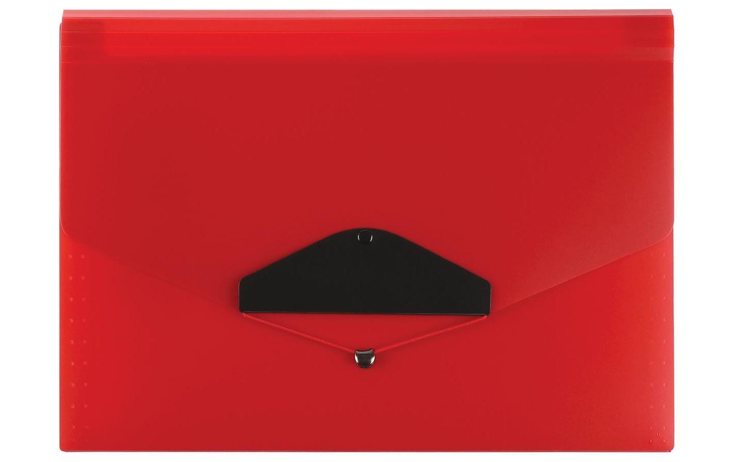 Büroline Fächermappe A4 12-teilig, Rot