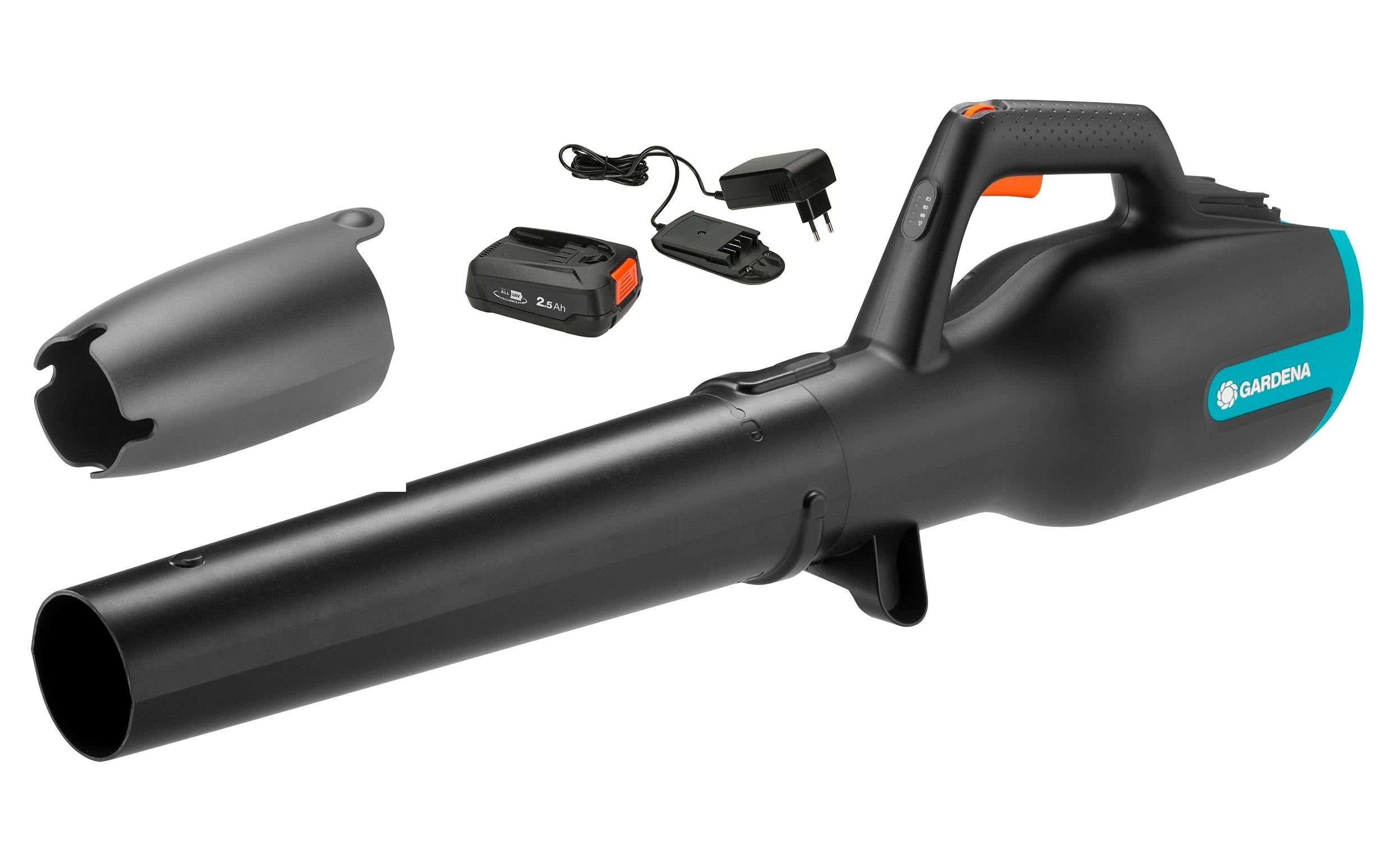 GARDENA Akku-Bläser PowerJet 18 V P4A Set