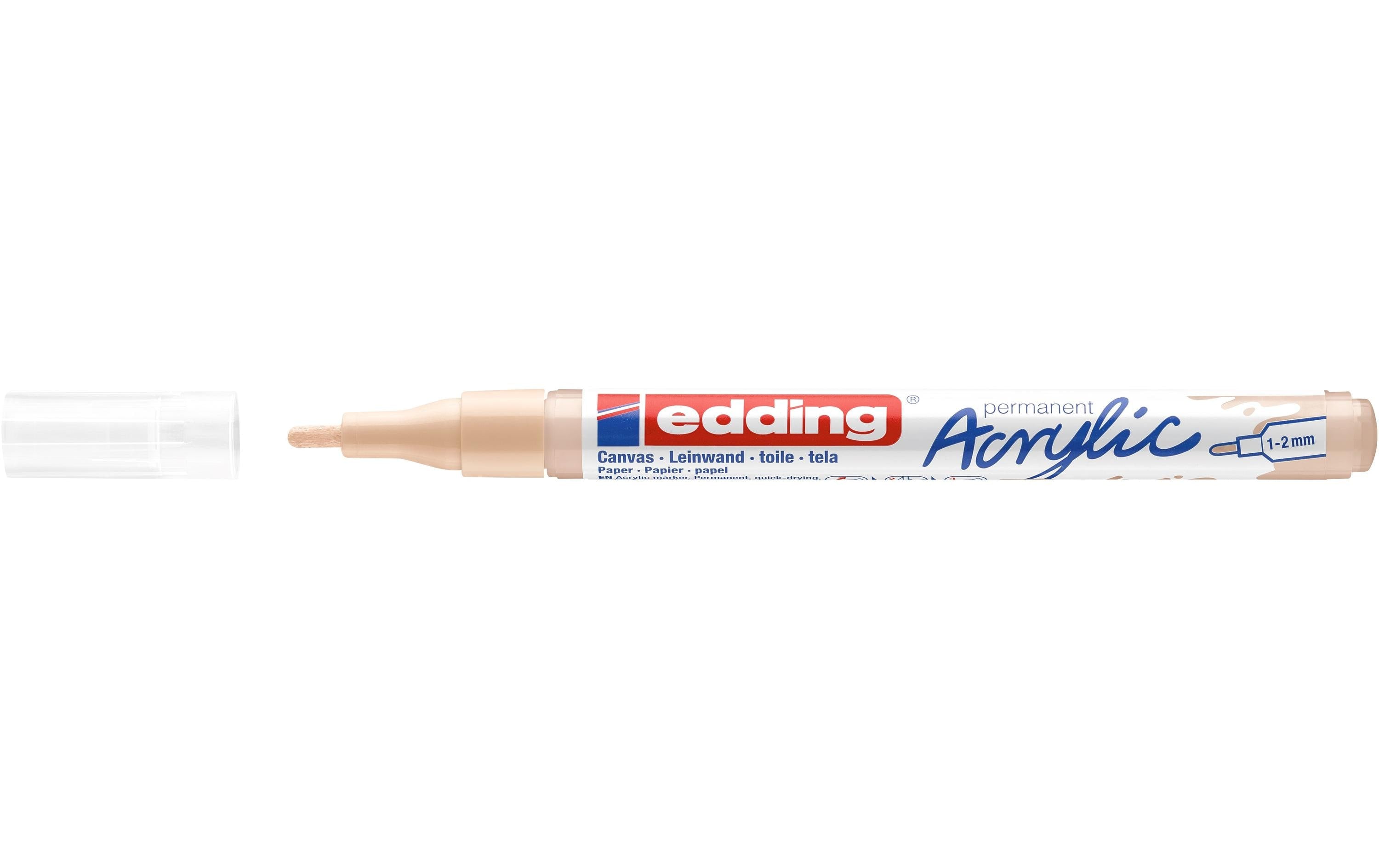 edding Acrylmarker 5300 Fein, Warmbeige