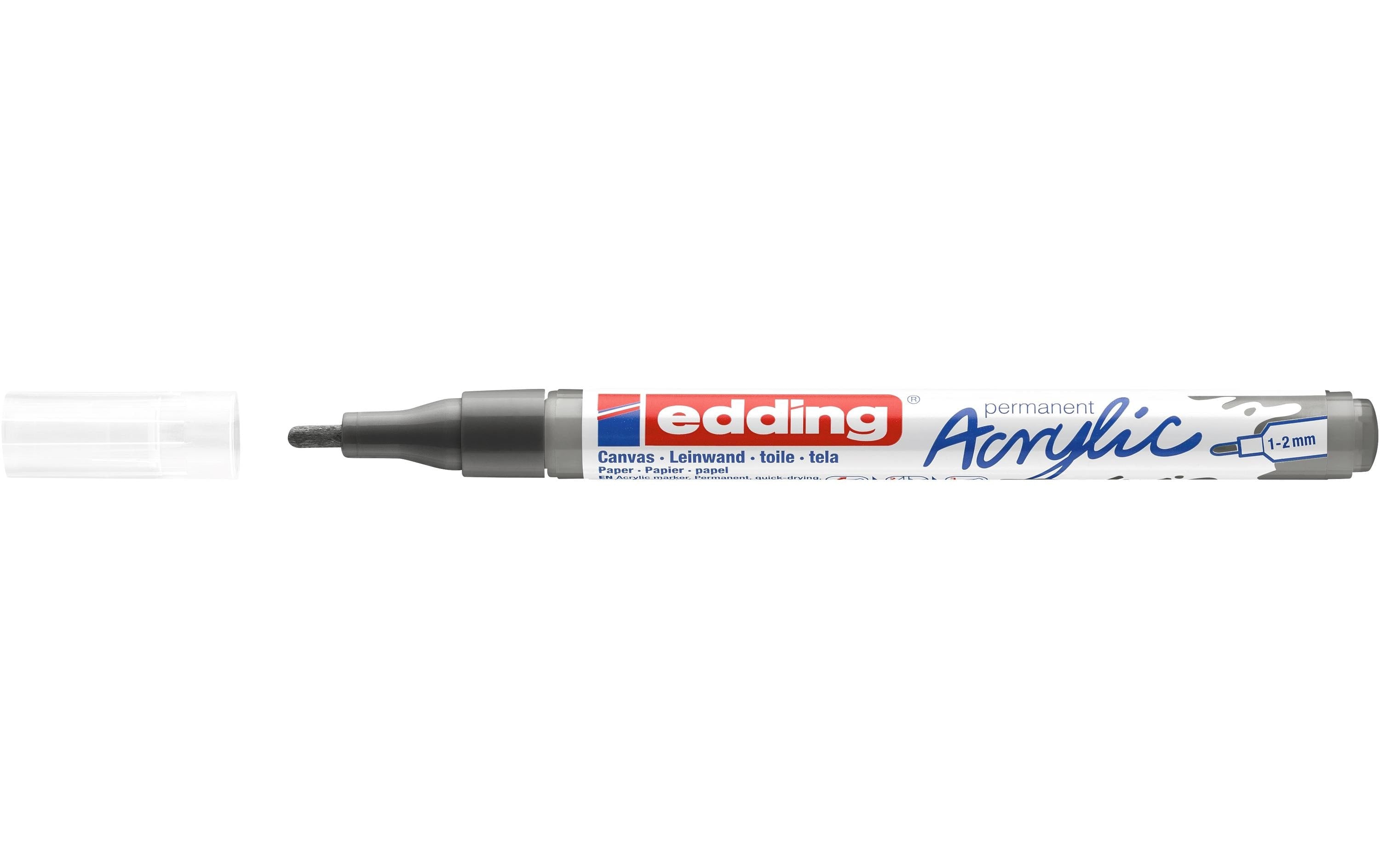 edding Acrylmarker 5300 Fein, Anthrazit