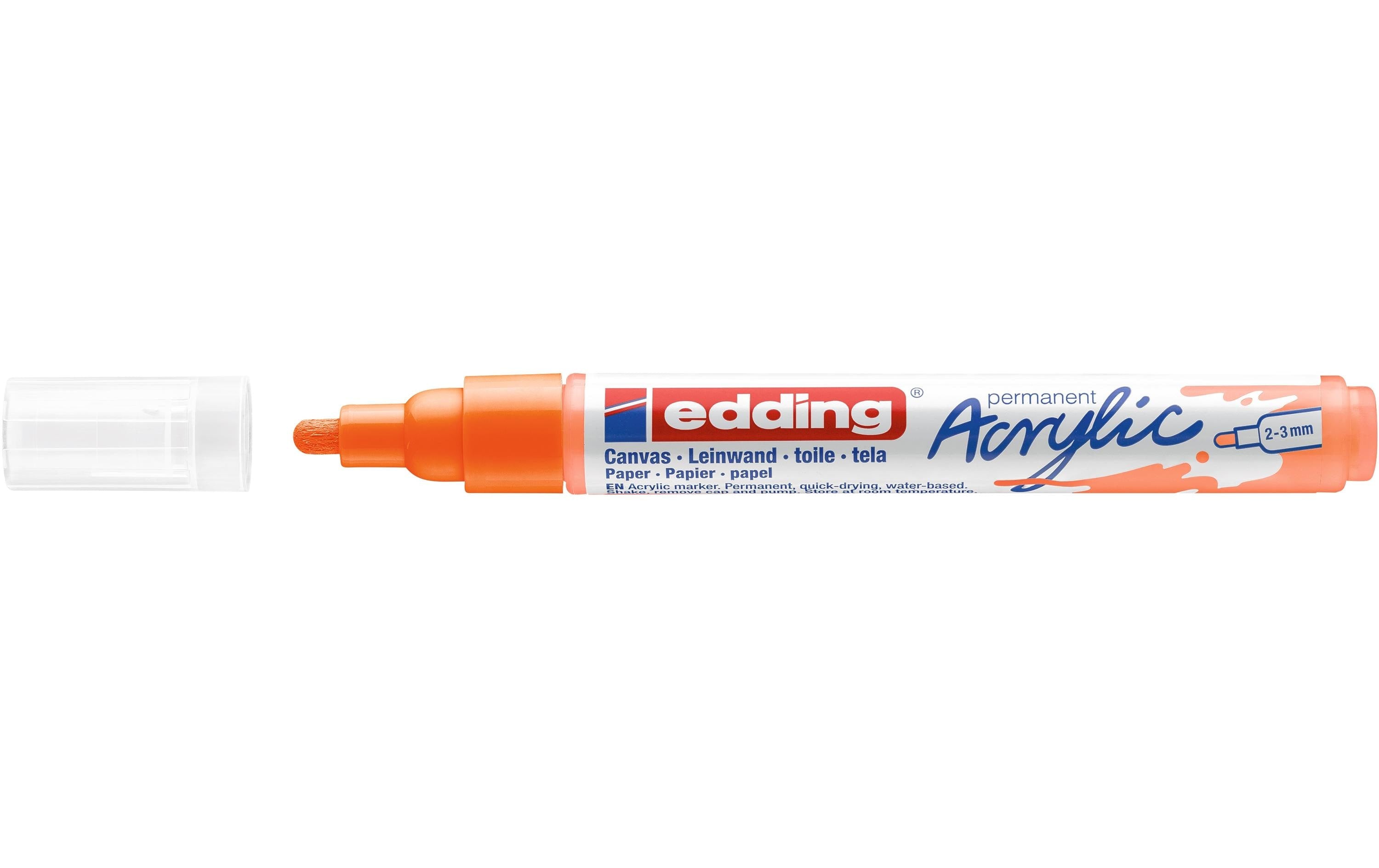 edding Acrylmarker 5100 Medium, Neonorange