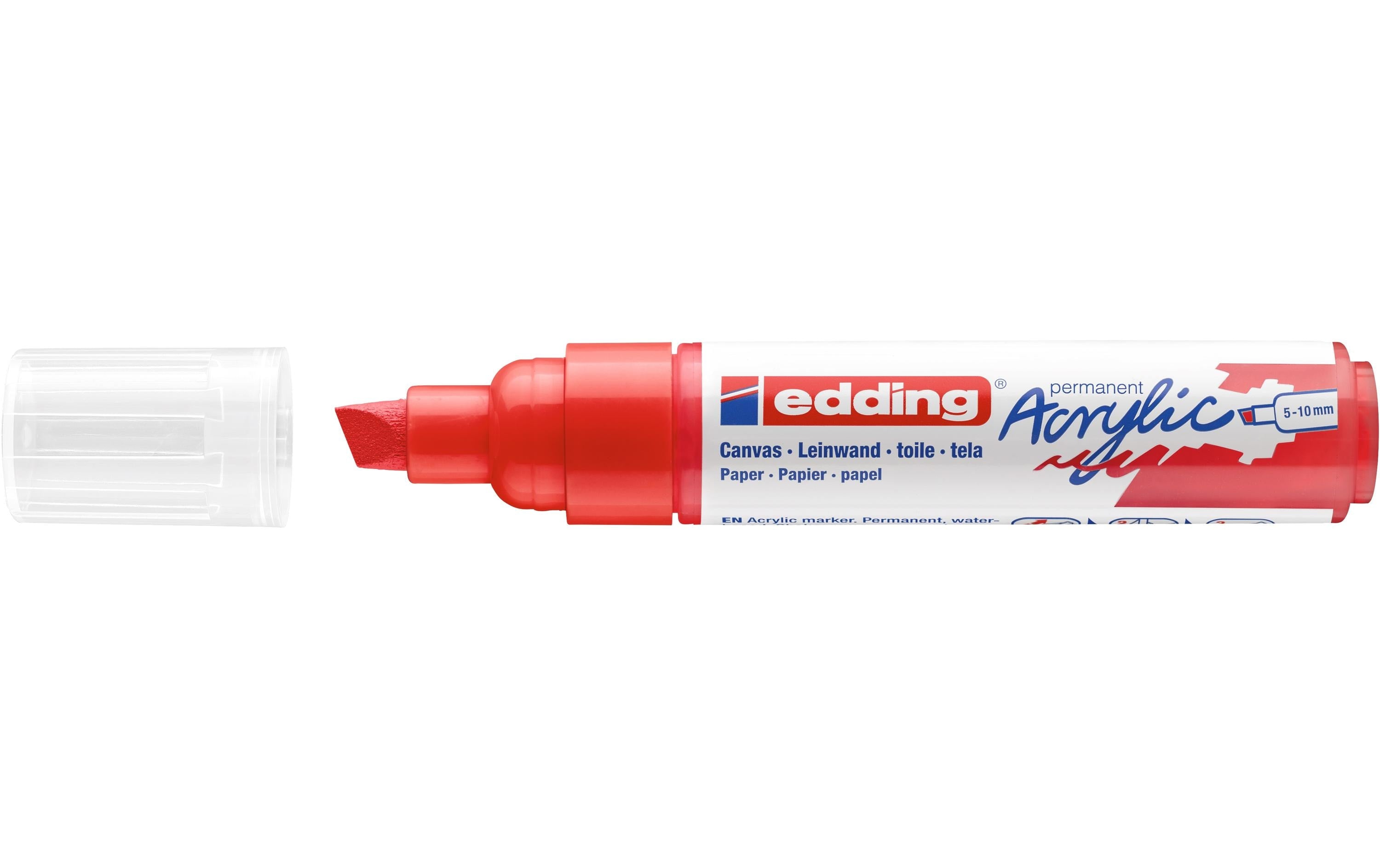 edding Acrylmarker 5000 Breit, Rot