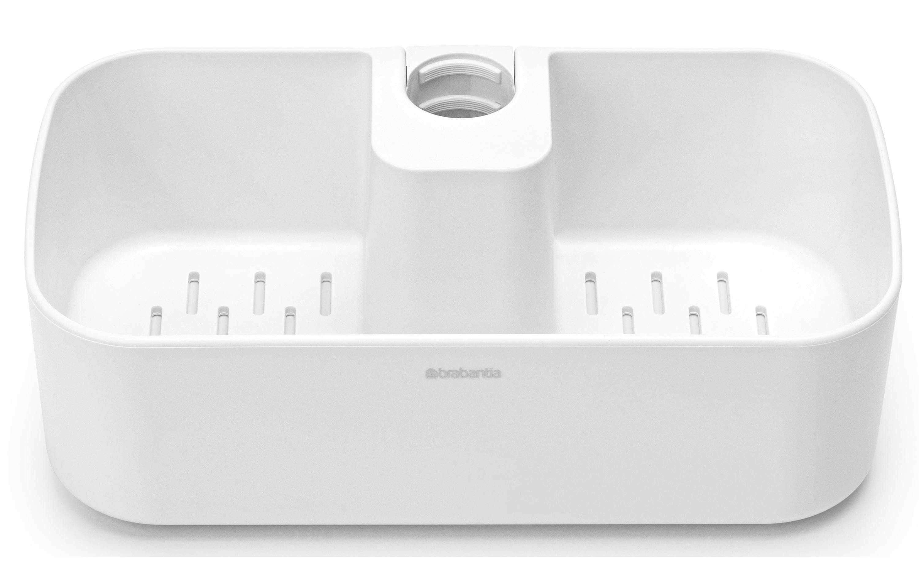 Brabantia Duschmittelhalter ReNew 13.3 x 24.4 cm, Weiss