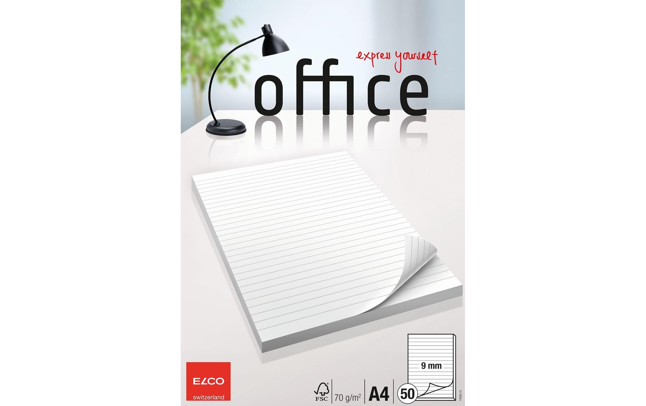 ELCO Notizblock Office 50 Blatt, Liniert