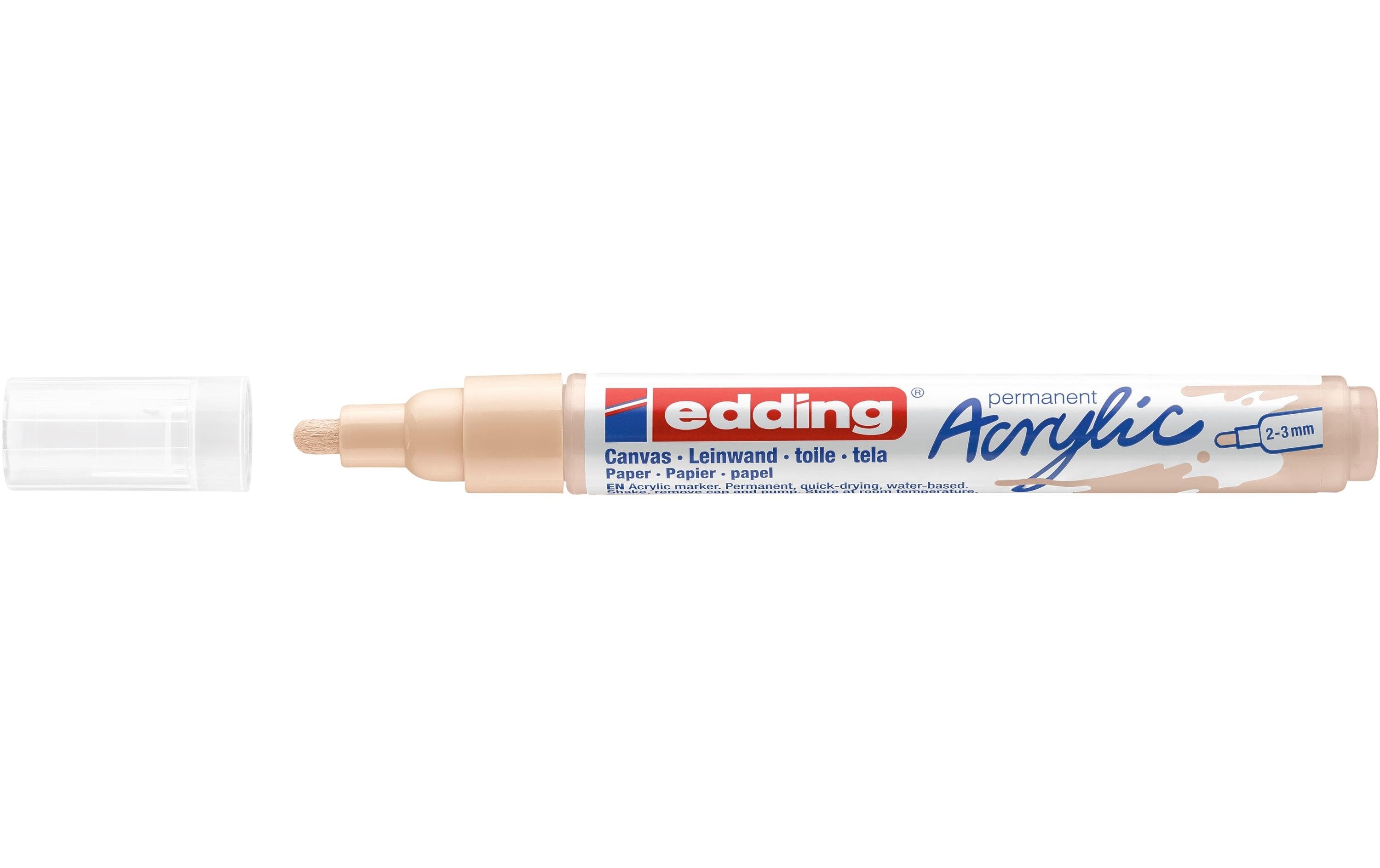 edding Acrylmarker 5100 Medium, Warmbeige