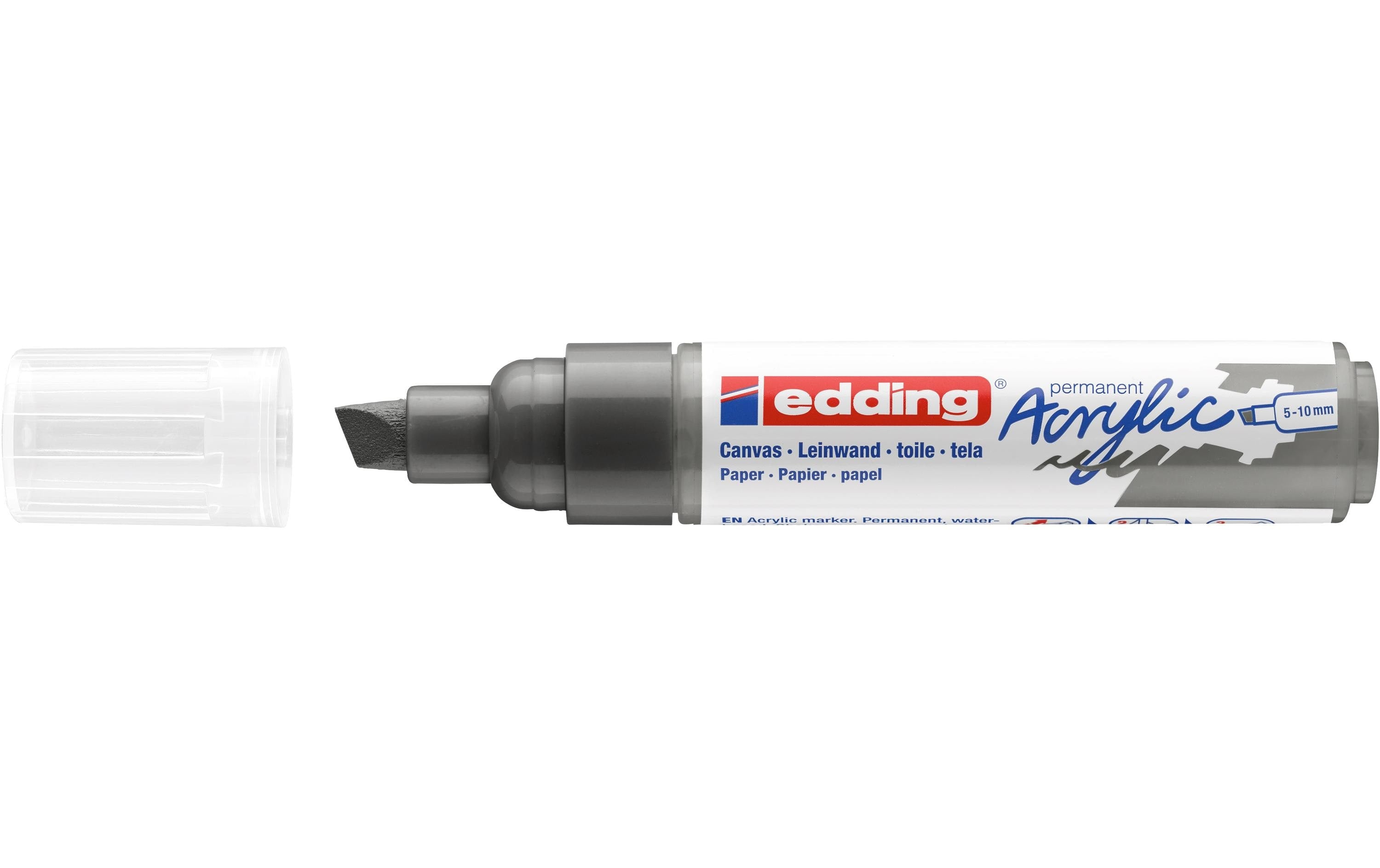 edding Acrylmarker 5000 Breit, Anthrazit