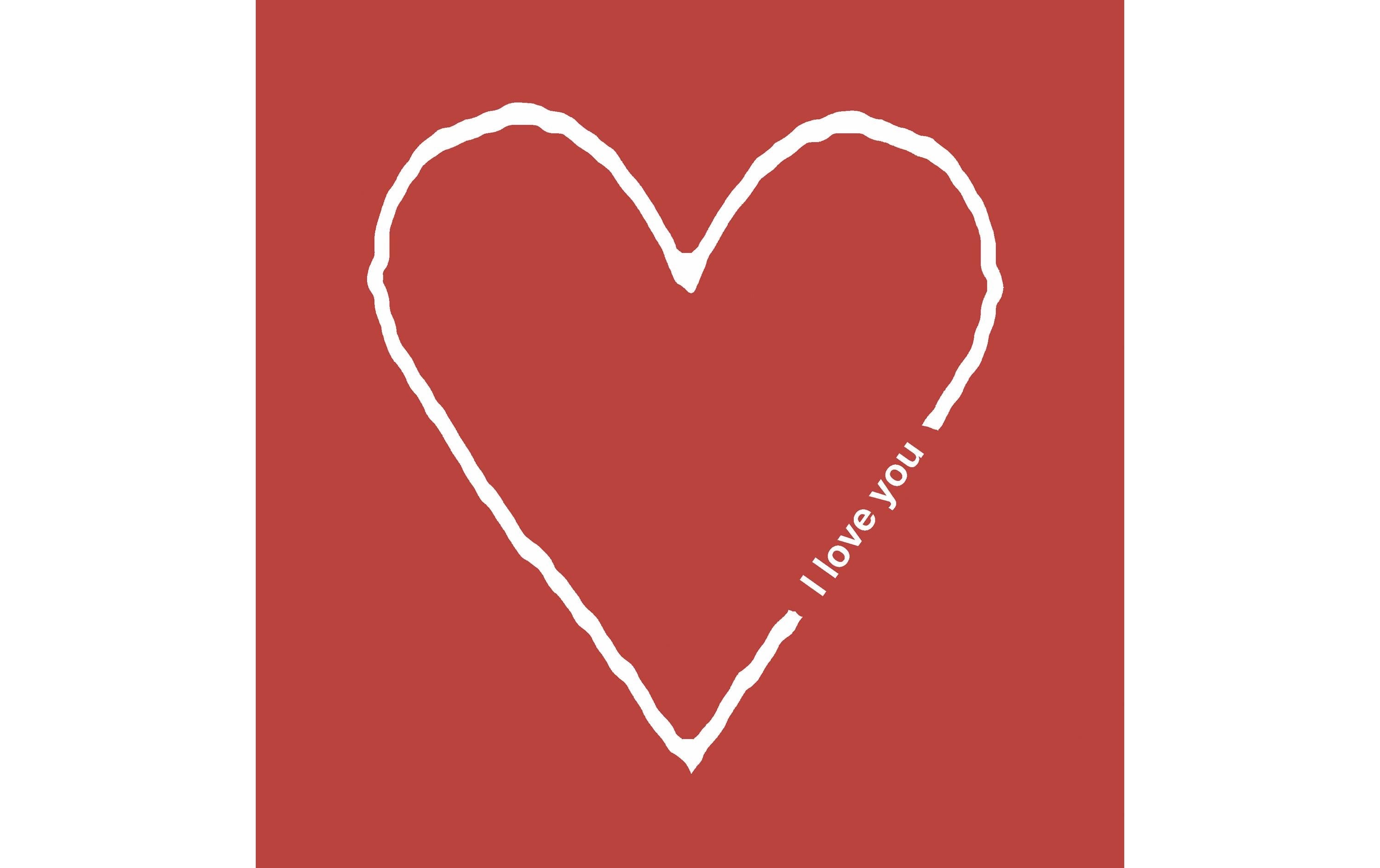 Paper + Design Papierservietten I love you 33 cm x 33 cm, 20 Stück