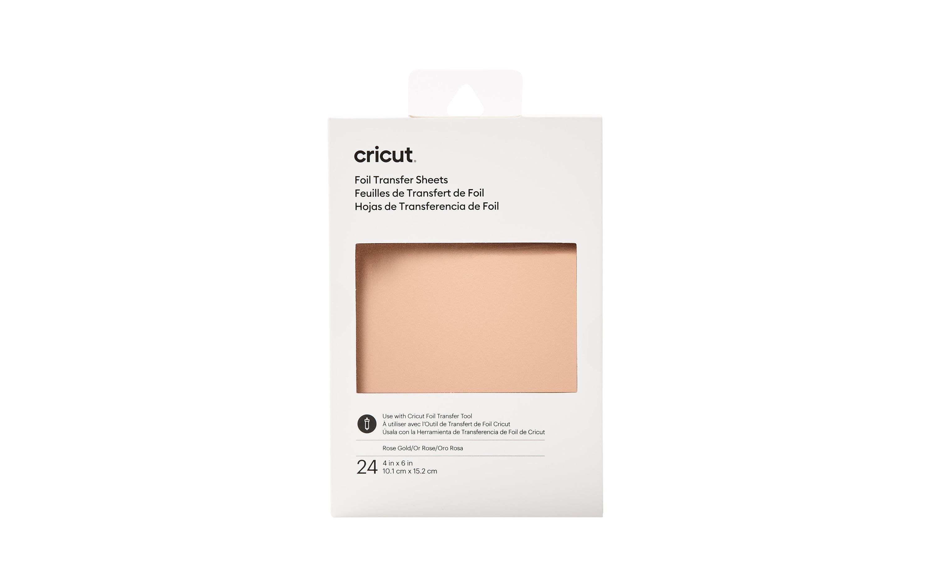 Cricut Transferfolie 10.1 x 15.2 cm Rosé , 24 Blatt