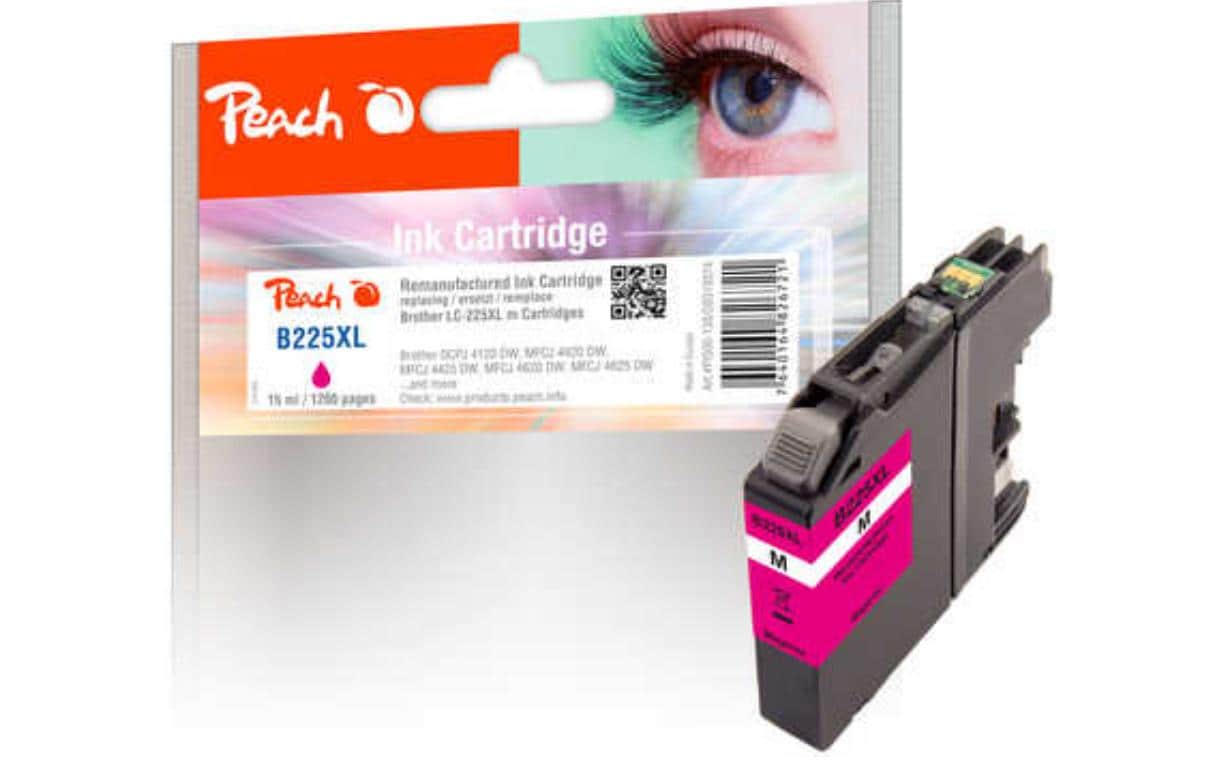 Peach Tinte Brother LC-225XL Magenta