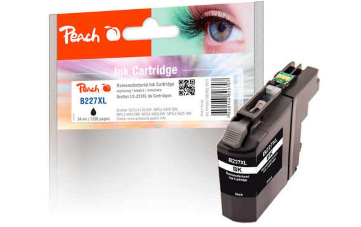 Peach Tinte Brother LC-227XL Black
