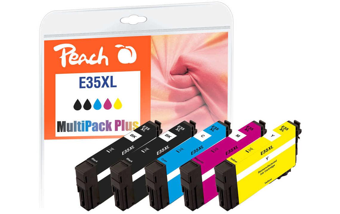 Peach Tinte Epson No 35XL 2x BK, C, M, Y
