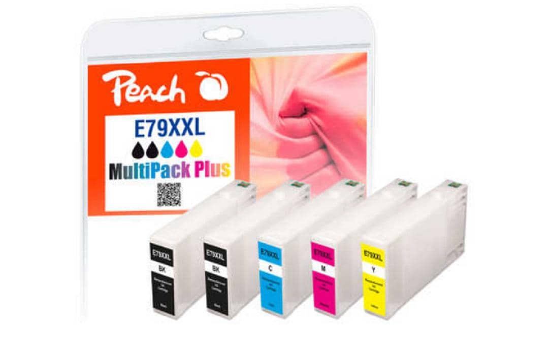 Peach Tinte Epson No 79XXL Multi+ 2x BK, C, M, Y