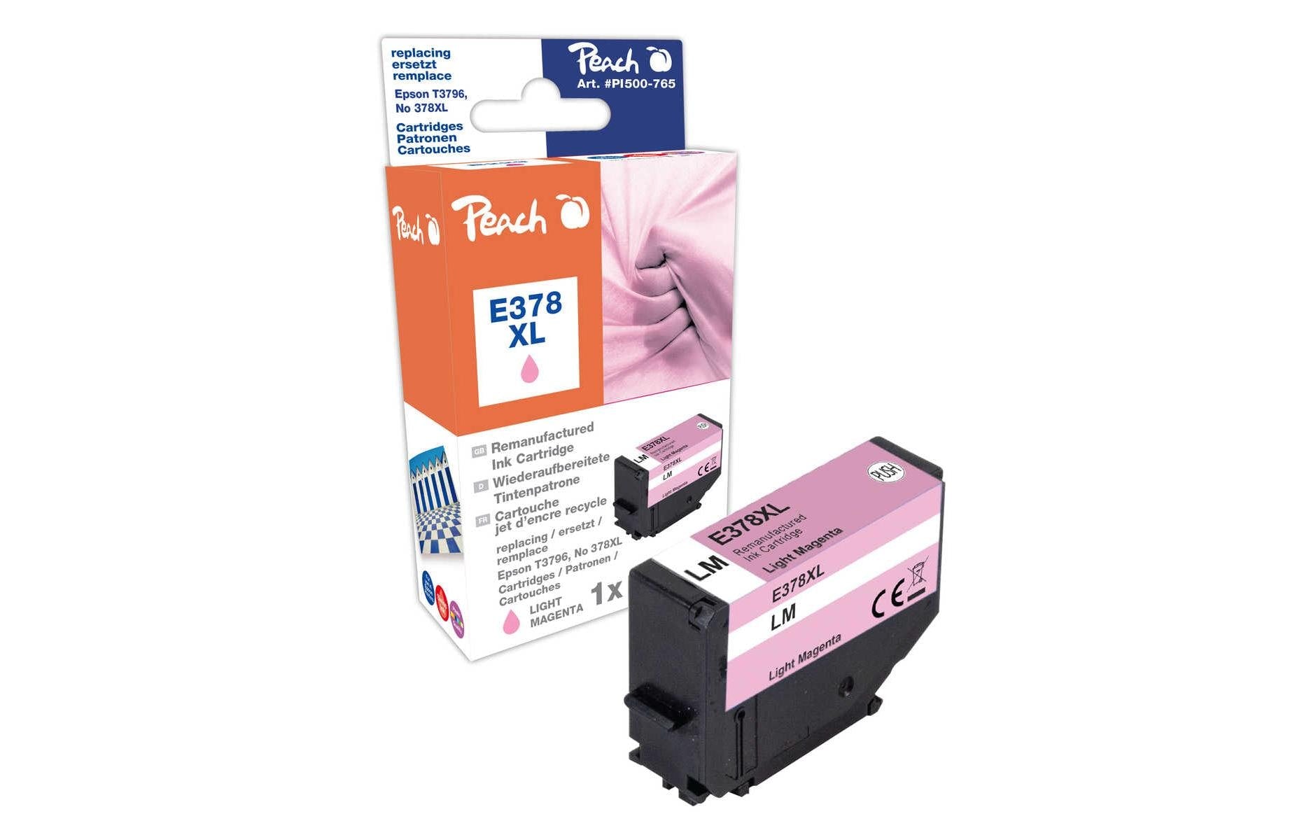 Peach Tinte Epson T3796, No 378XL Light Magenta