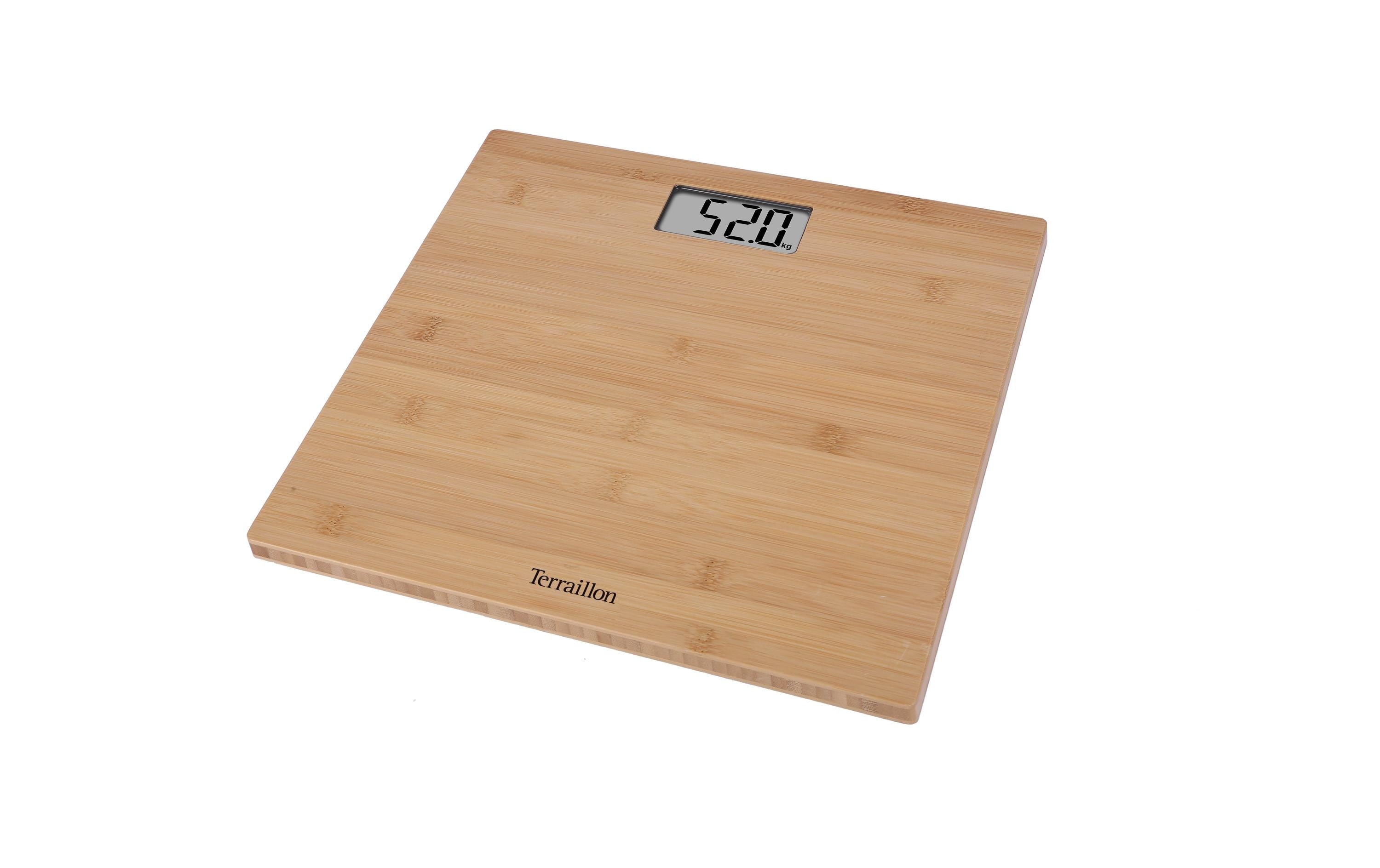 Terraillon Personenwaage Bamboo Braun