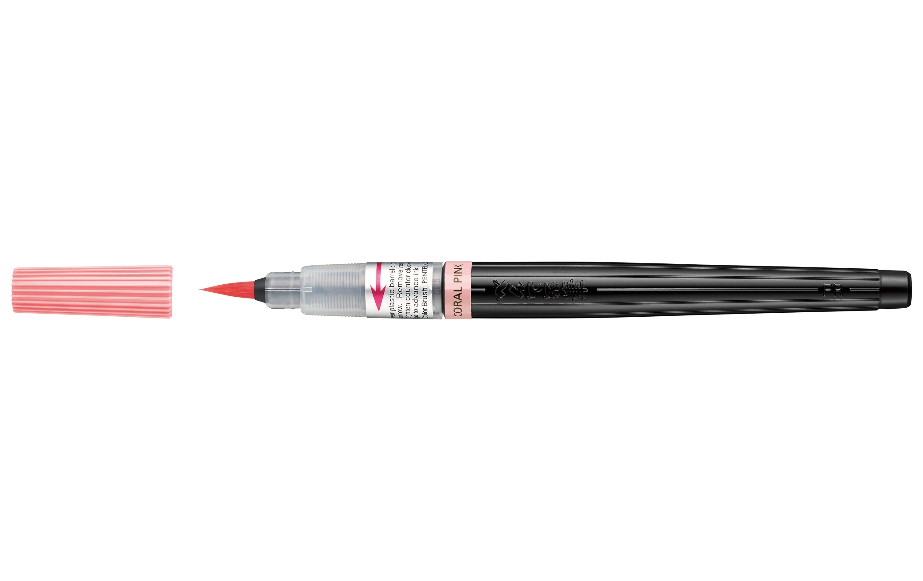 pentel Brushpen Colour Brush 1 Stück, Koralle