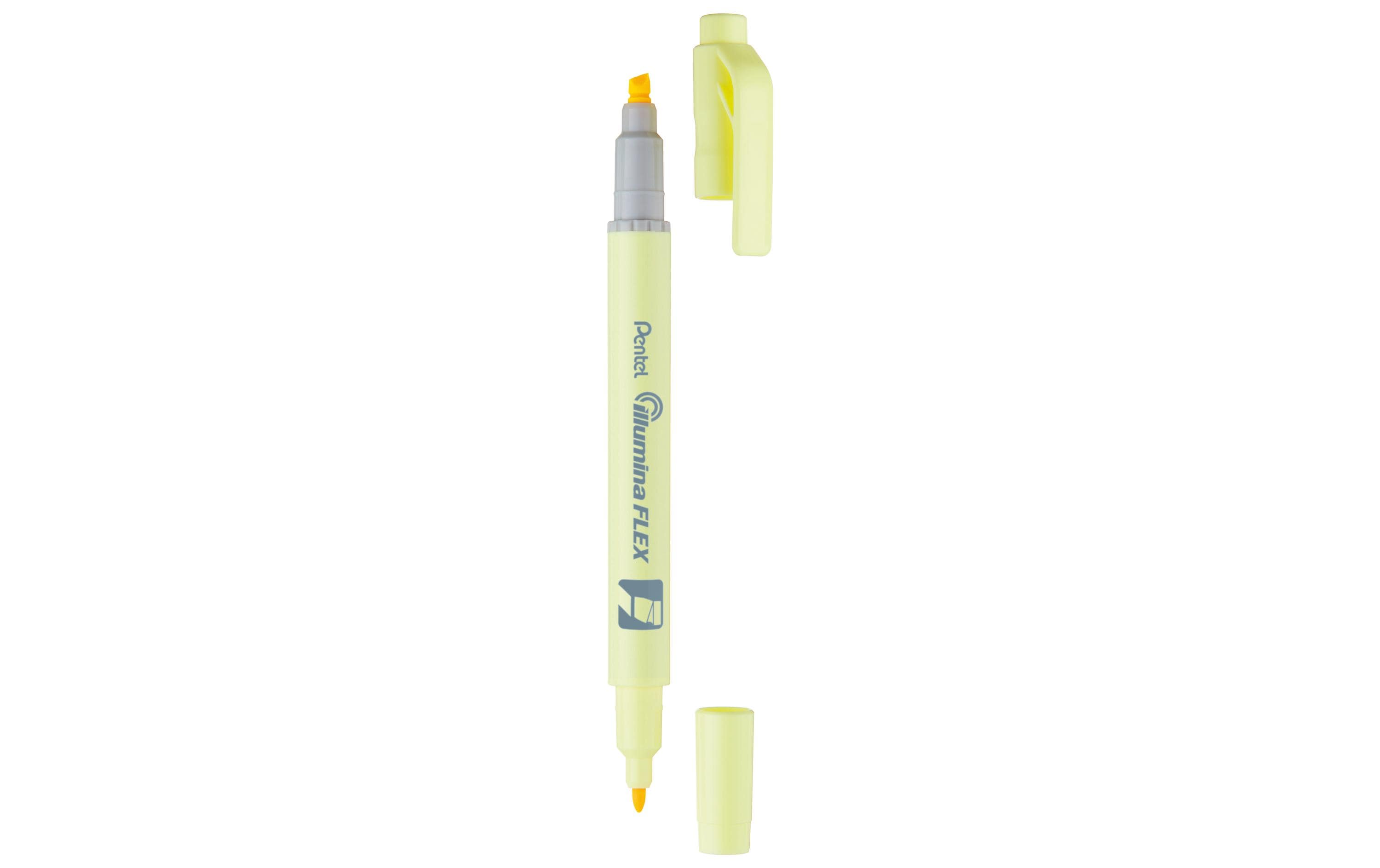 pentel Textmarker Illumina Flex 1.0-3.5 mm, Pastell Gelb