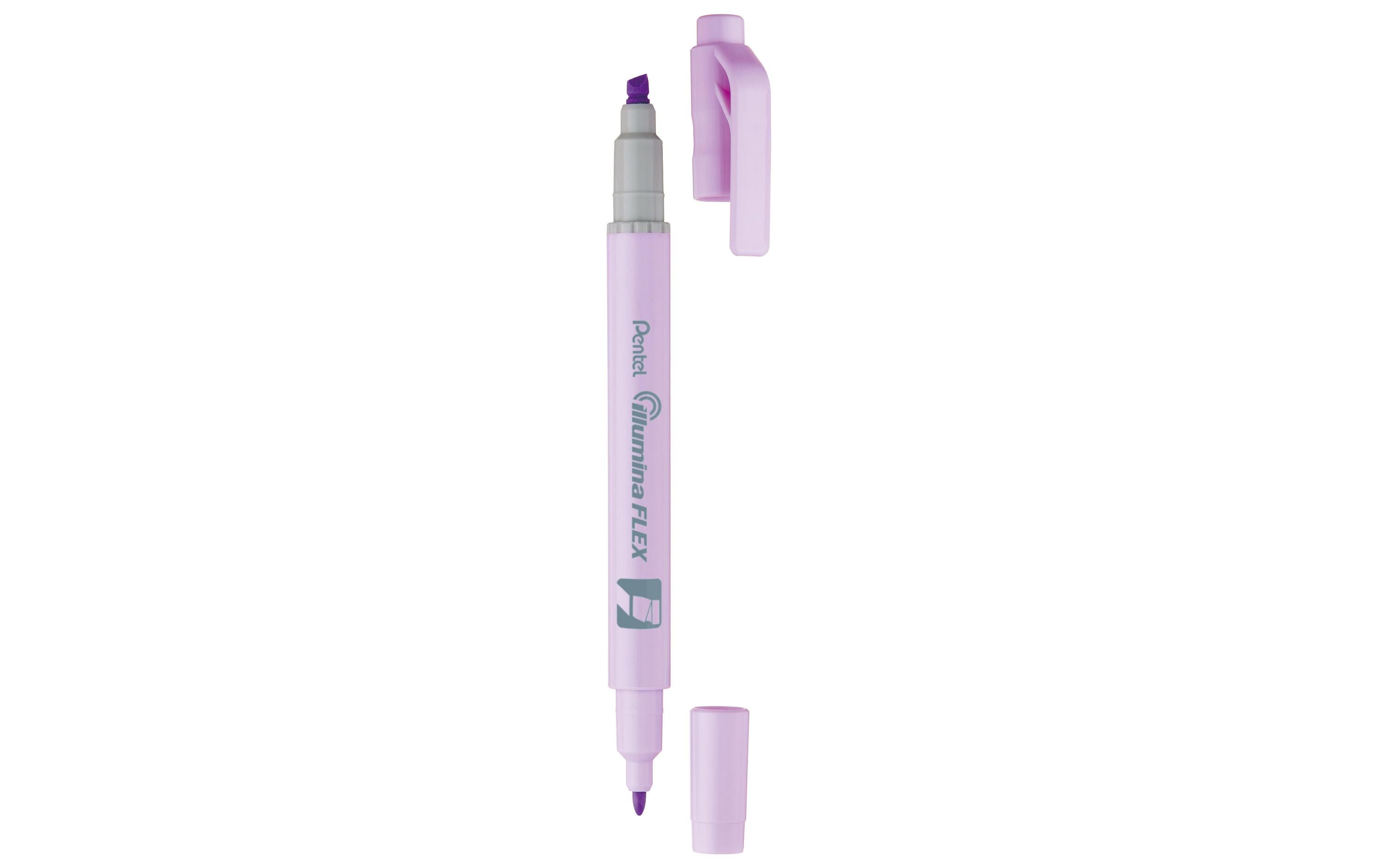 pentel Textmarker Illumina Flex 1.0-3.5 mm, Pastell Violett