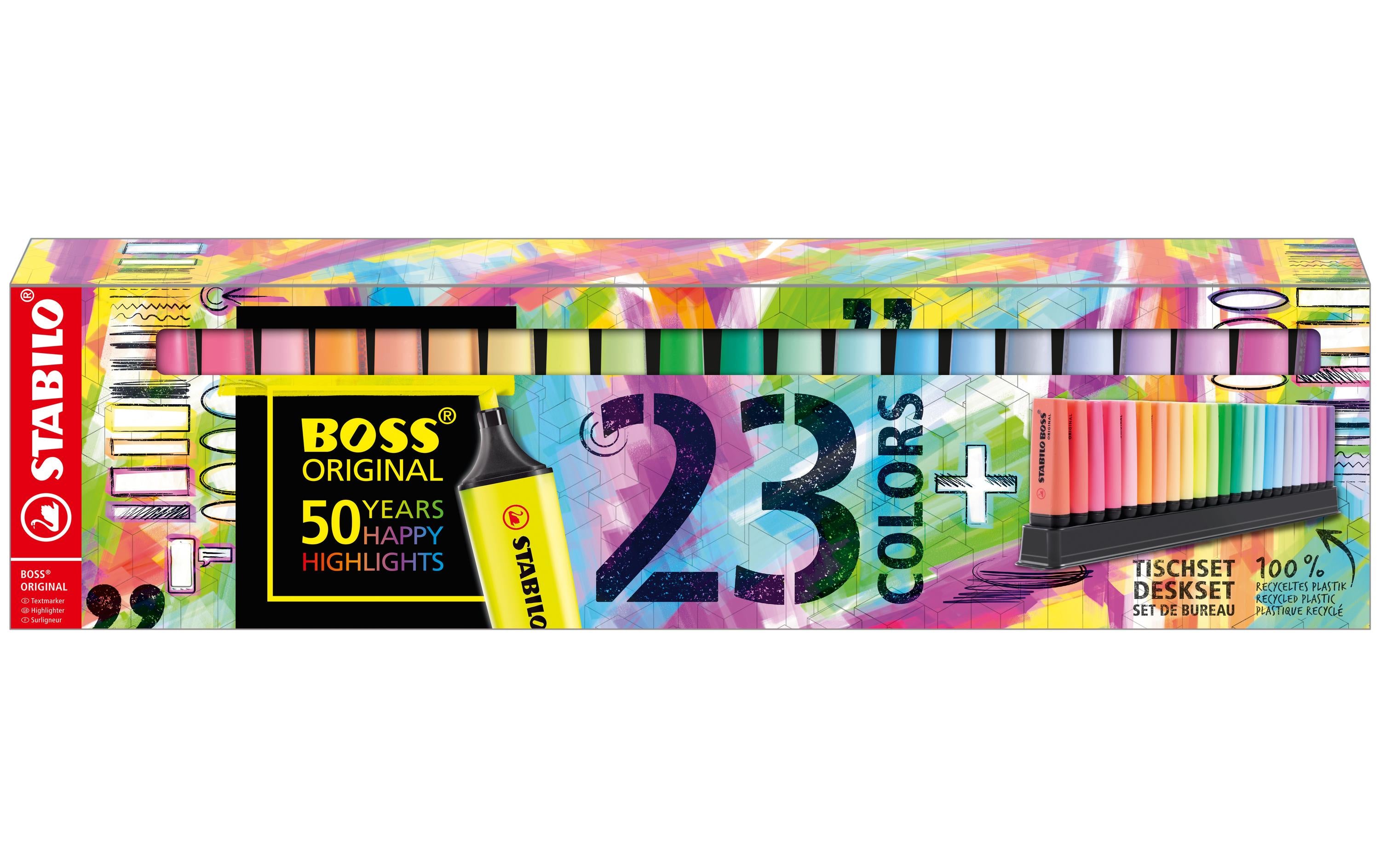 STABILO Textmarker BOSS Original 23 Stück