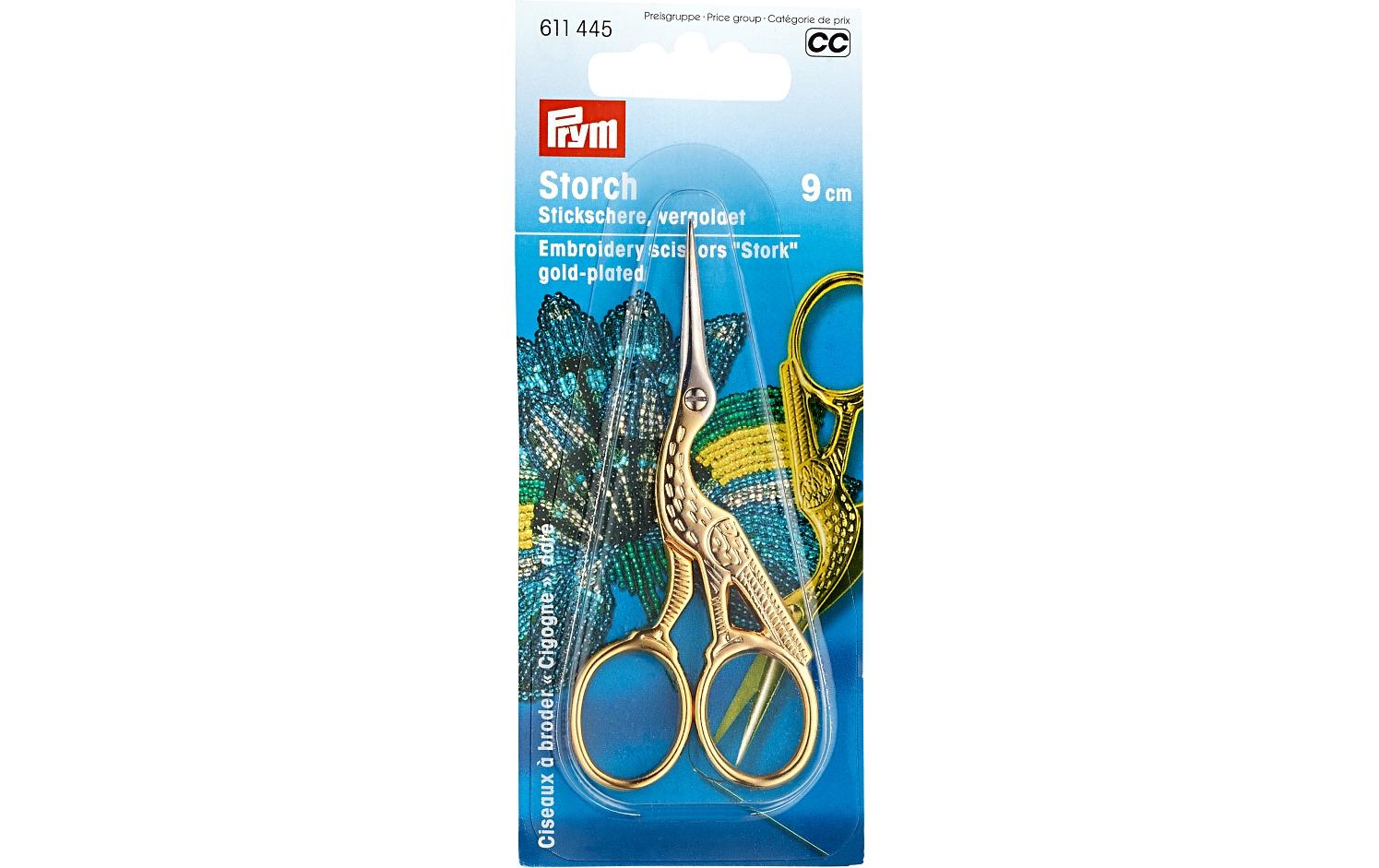 Prym Stickschere 9 cm Storch