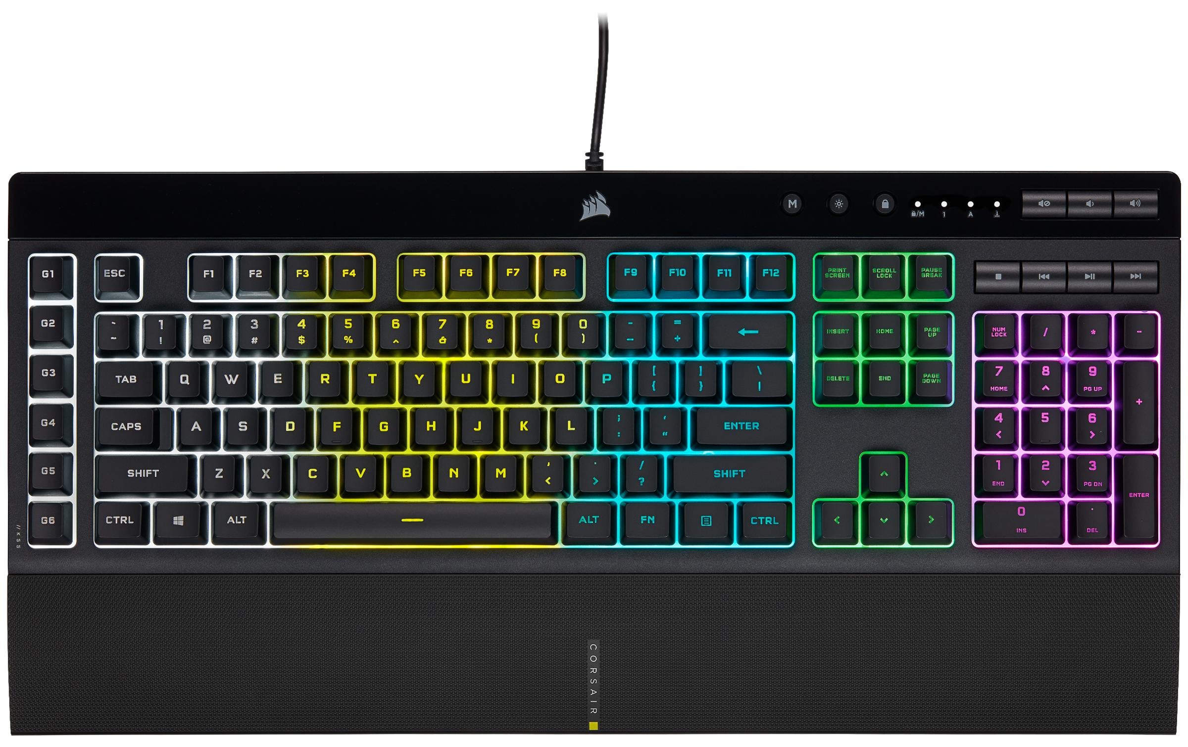 Corsair Gaming-Tastatur K55 RGB PRO iCUE