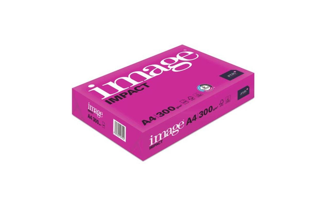 Image Kopierpapier Image Impact A4, Hochweiss, 300 g/m², 125 Blatt