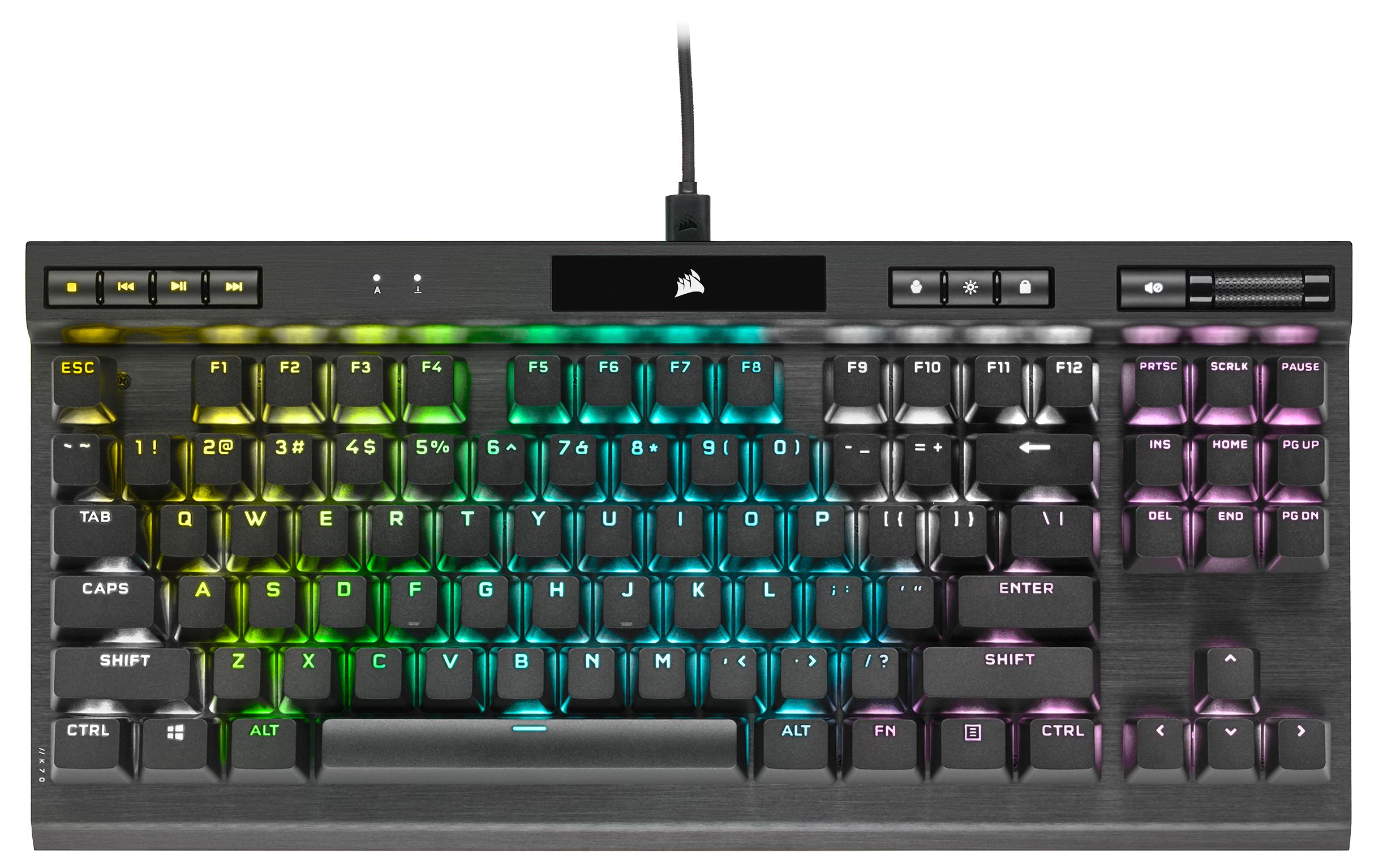 Corsair Gaming-Tastatur K70 RGB TKL CHAMPION SERIES iCUE