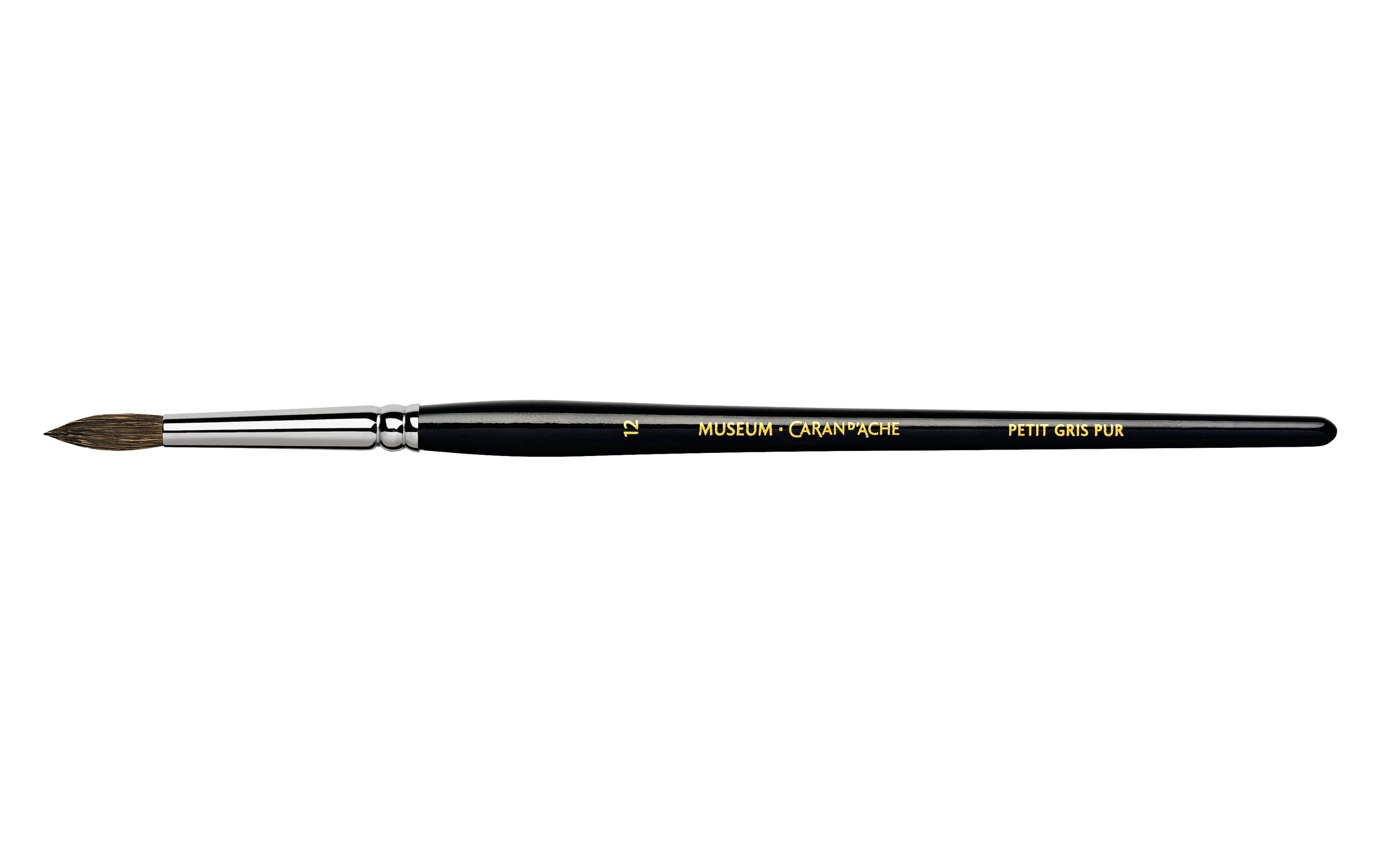 Caran d'Ache Aquarellpinsel «Petit Gris» Nr. 12, 1 Stück