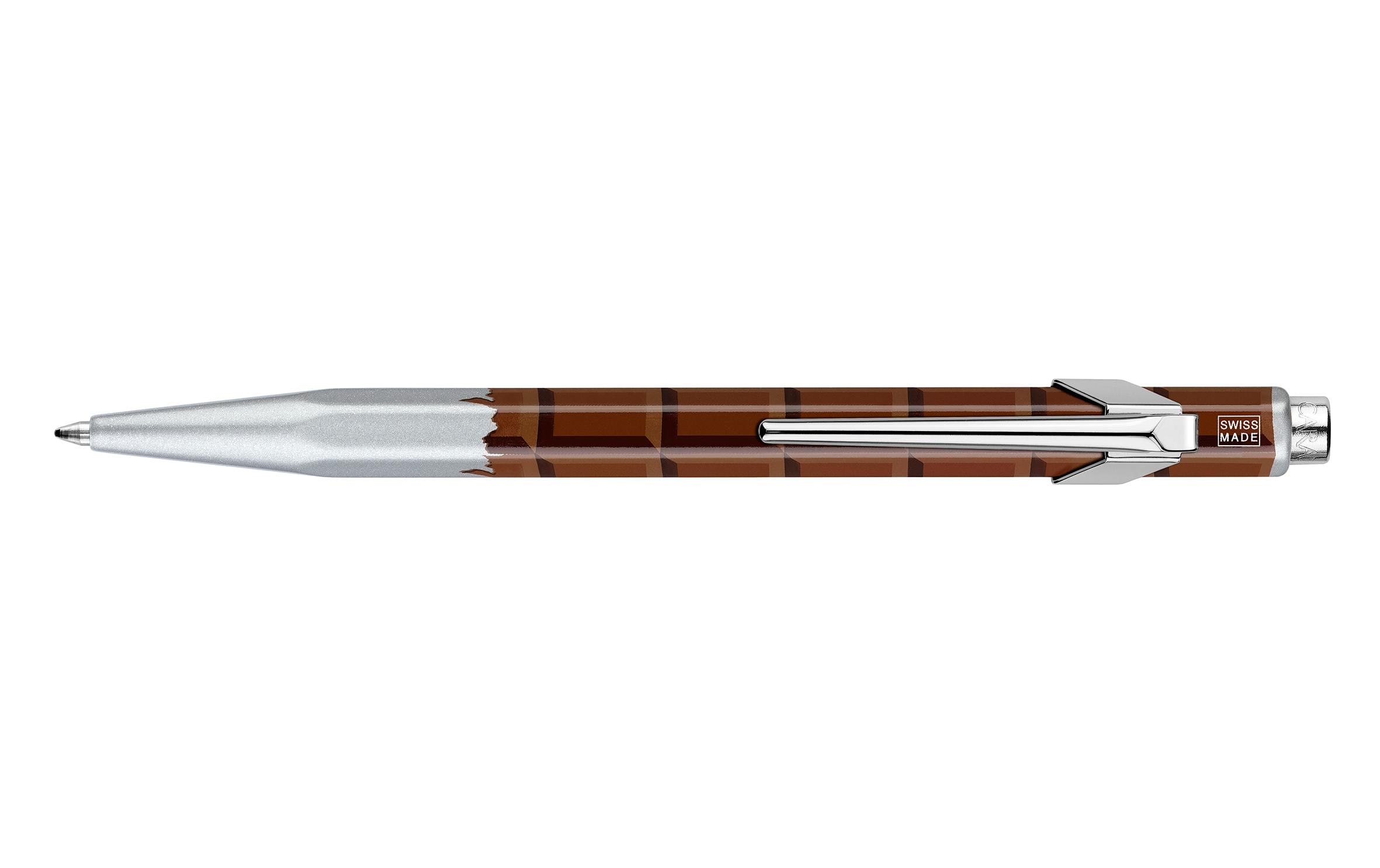 Caran d'Ache Kugelschreiber Totally Swiss Schokolade M, mit Etui