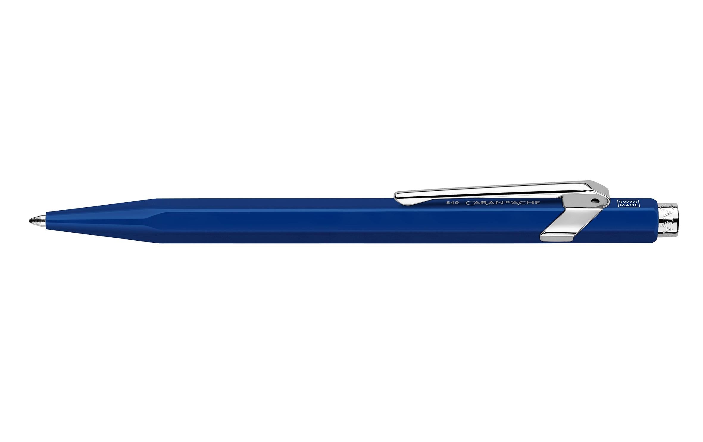 Caran d'Ache Kugelschreiber 849 Classic Line Medium (M), Saphirblau