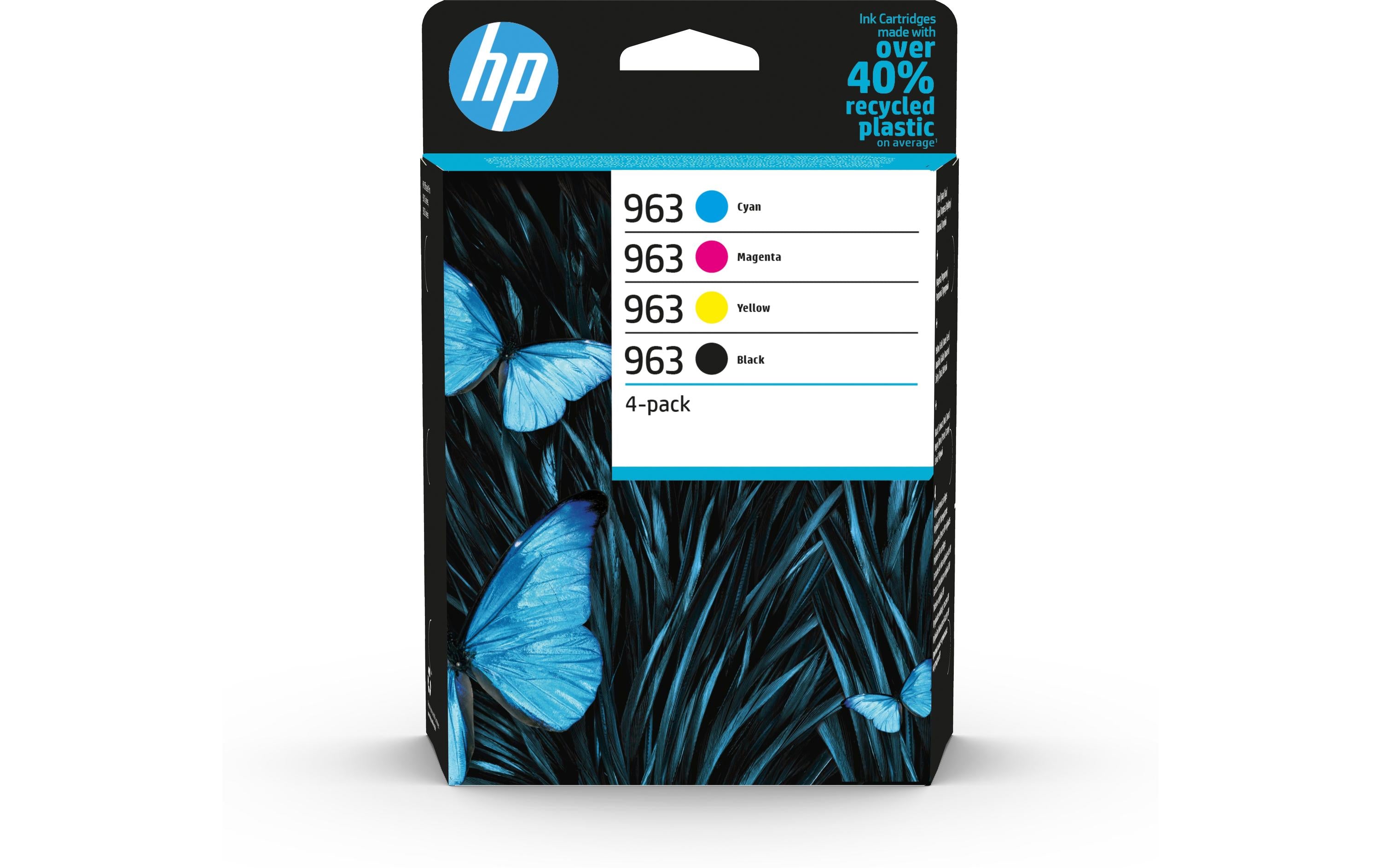 HP Combopack Nr. 963 (Tinte 6ZC70AE) C/M/Y/BK