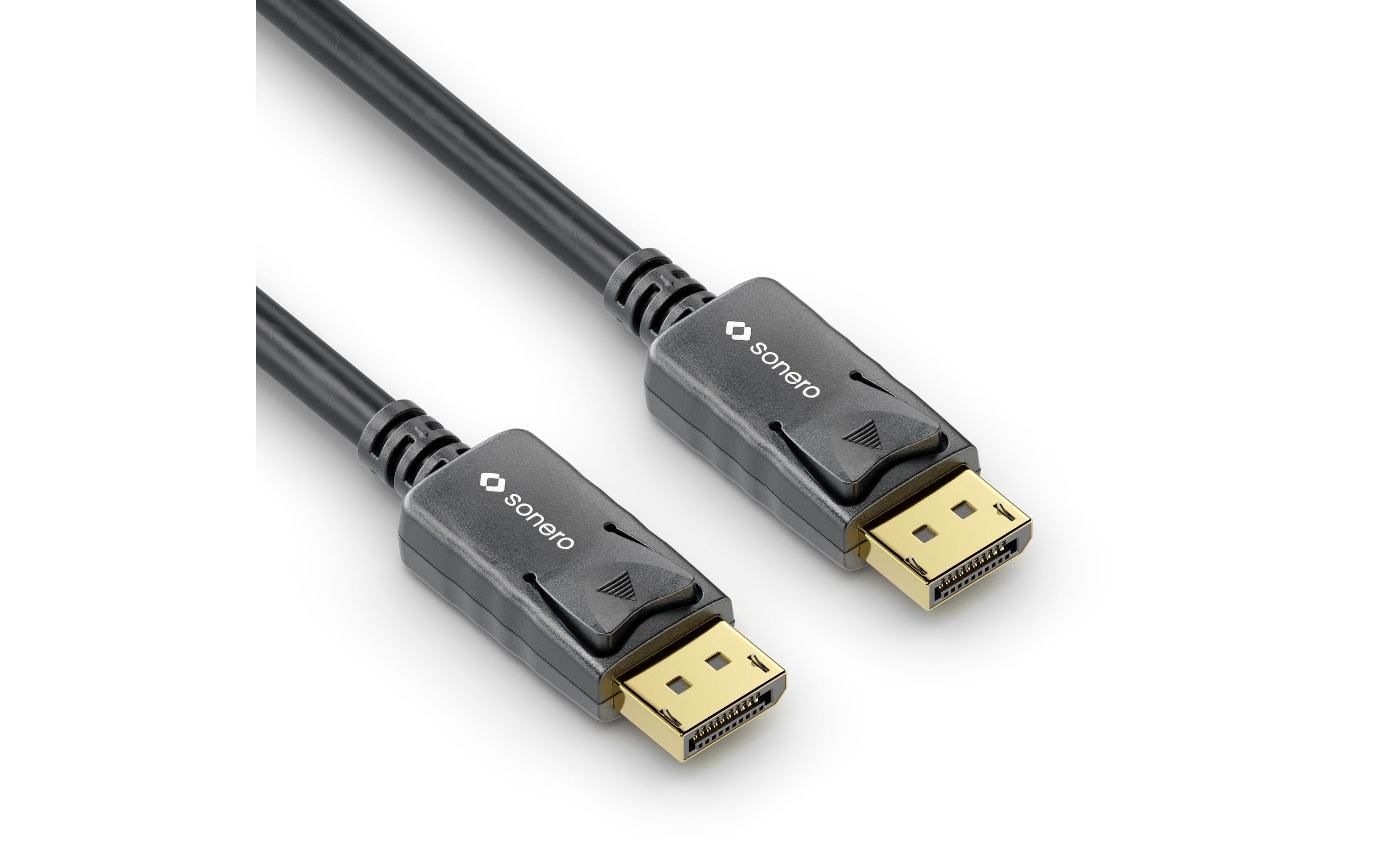 sonero Kabel 8K Displayport 1.4 Stecker <-> Stecker, 8K/60Hz, 1.5 m