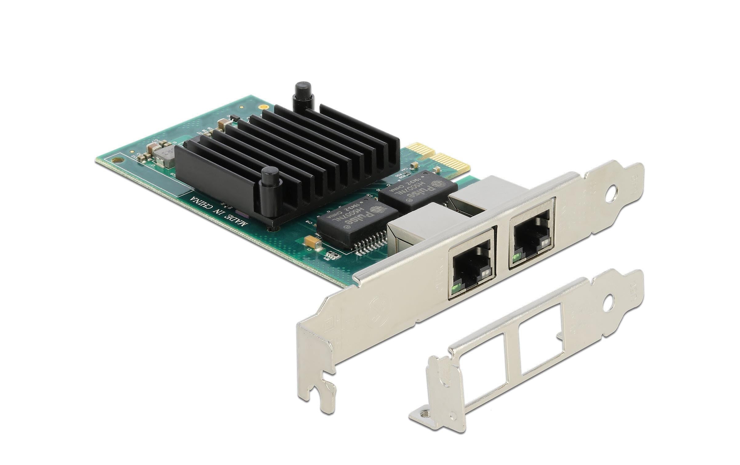Delock Netzwerkkarte 2x 1Gbps, i350 PCI-Express x1